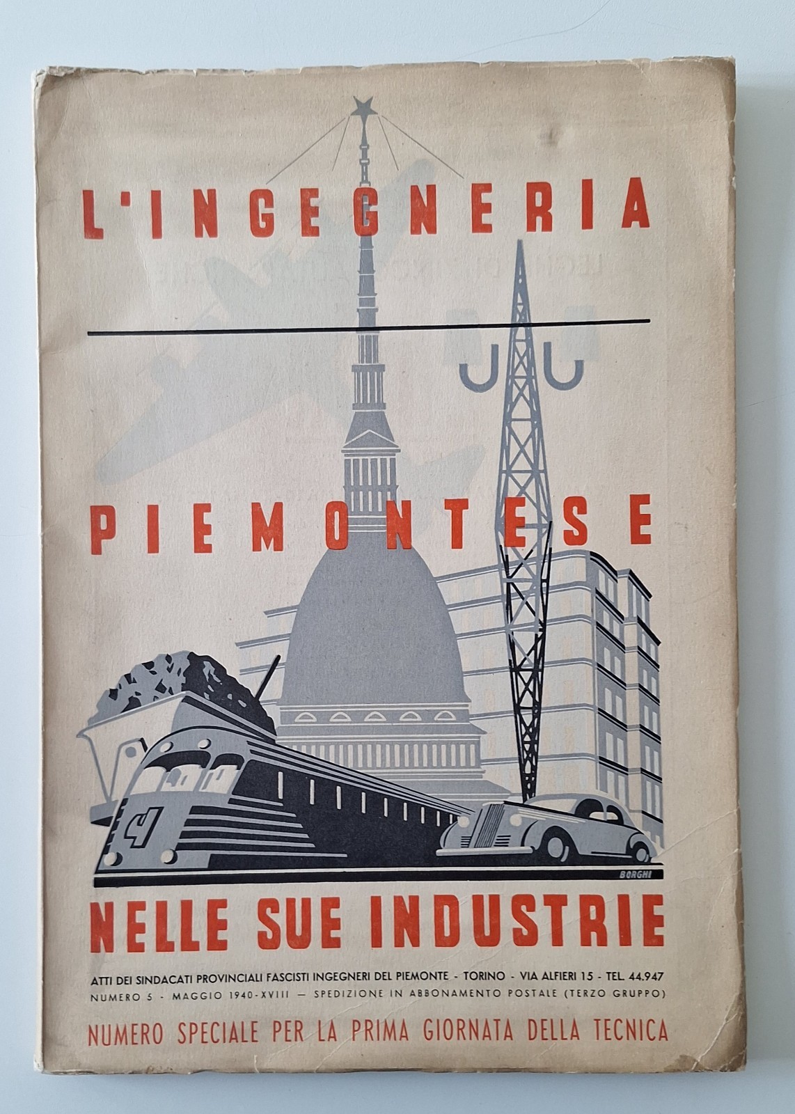 L'INGEGNERIA PIEMONTESE NELLE SUE INDUSTRIE S.P.E. 1940