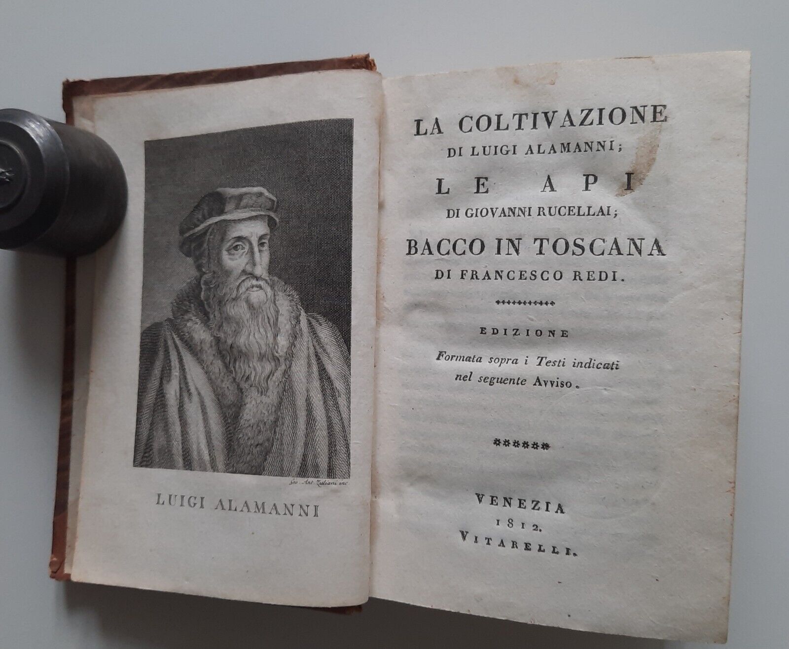 LA COLTIVAZIONE DI LUIGI ALAMANNI LE API DI G. RUCELLAI …