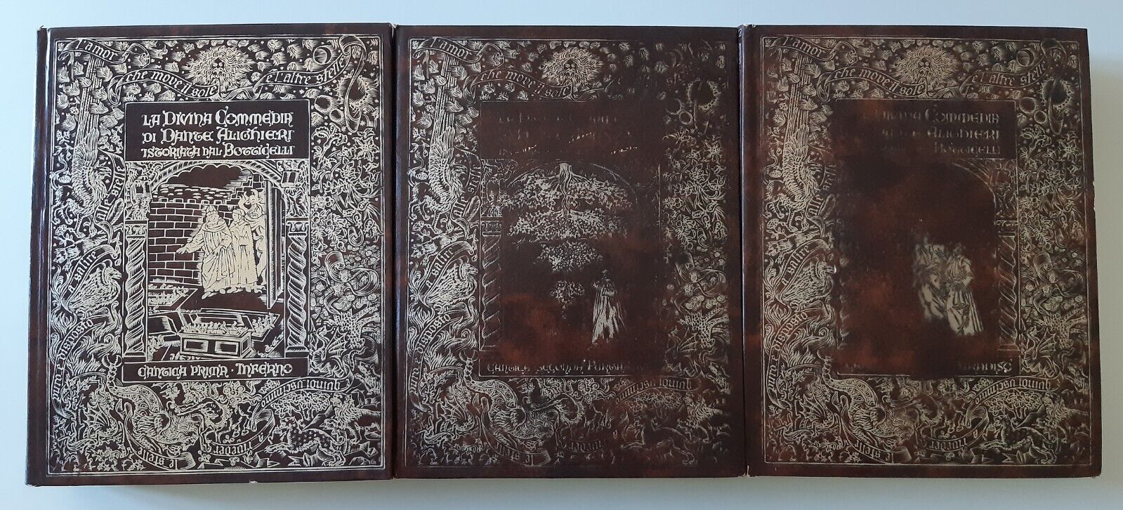 LA DIVINA COMMEDIA DI DANTE ALIGHIERI ISTORIATA DAL BOTICELLI DEL …