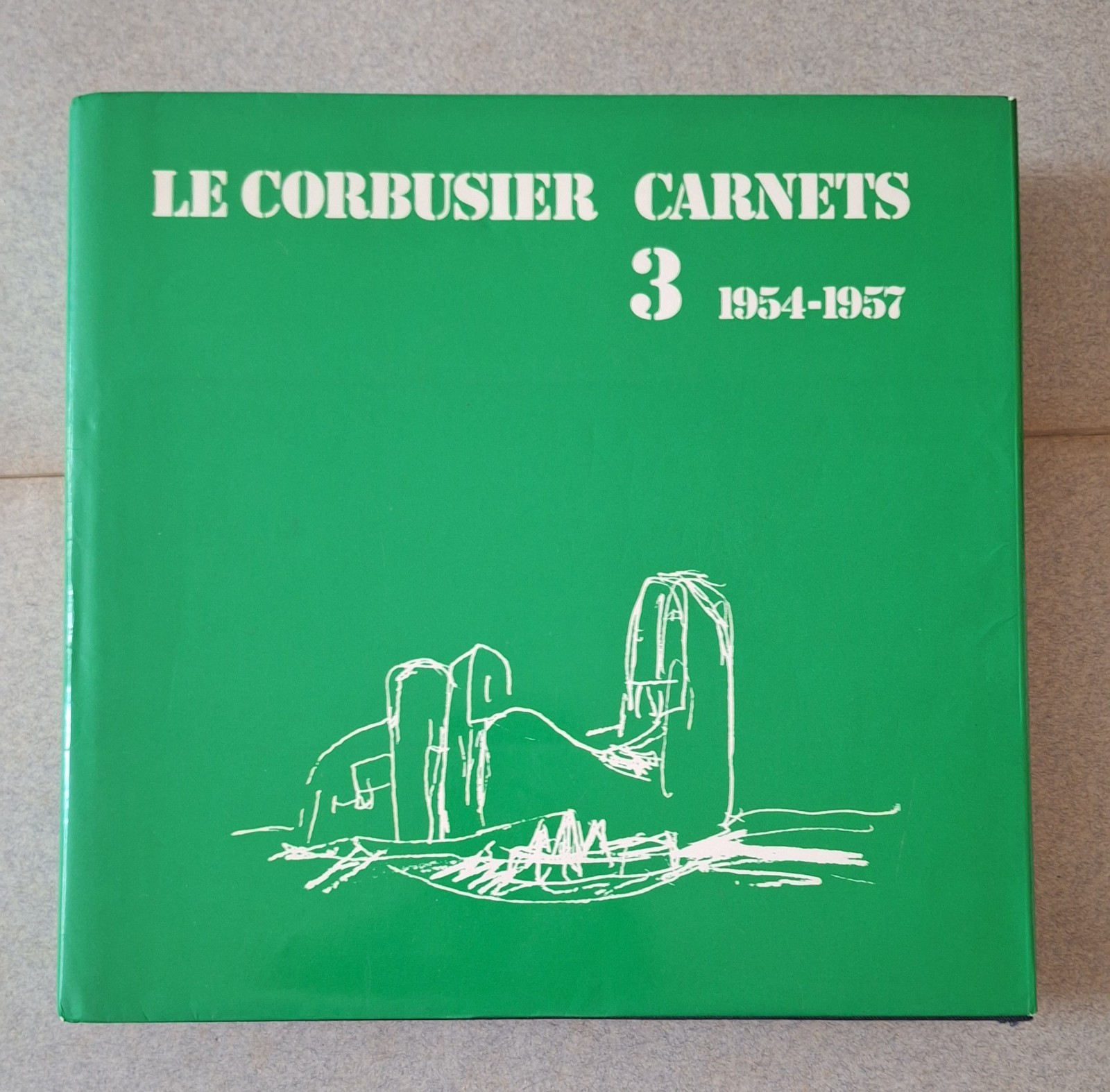 LE CORBUSIER CARNETS 3 1954 - 1957 HERSCHER 1982