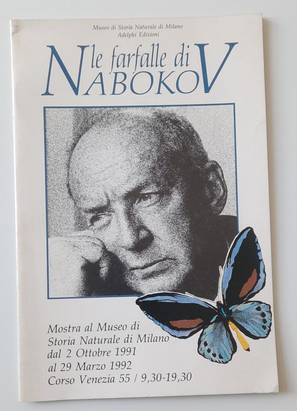 LE FARFALLE DI NABOKOV BROCHURE 1991