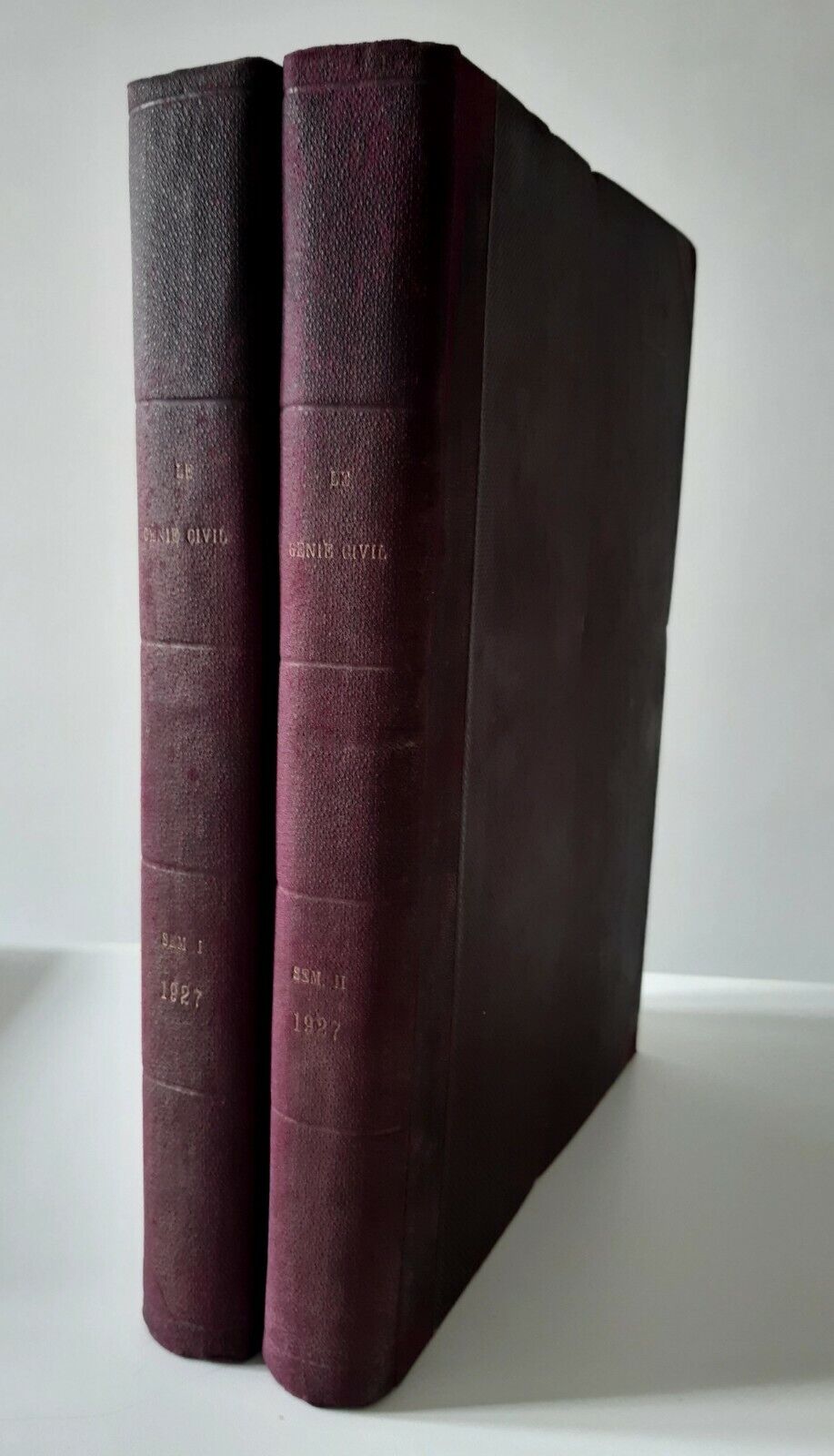 LE GENIE CIVIL REVUE GENERALE HEBDOMADAIRE INDUSTRIES ...ANNATA 1927 2 …