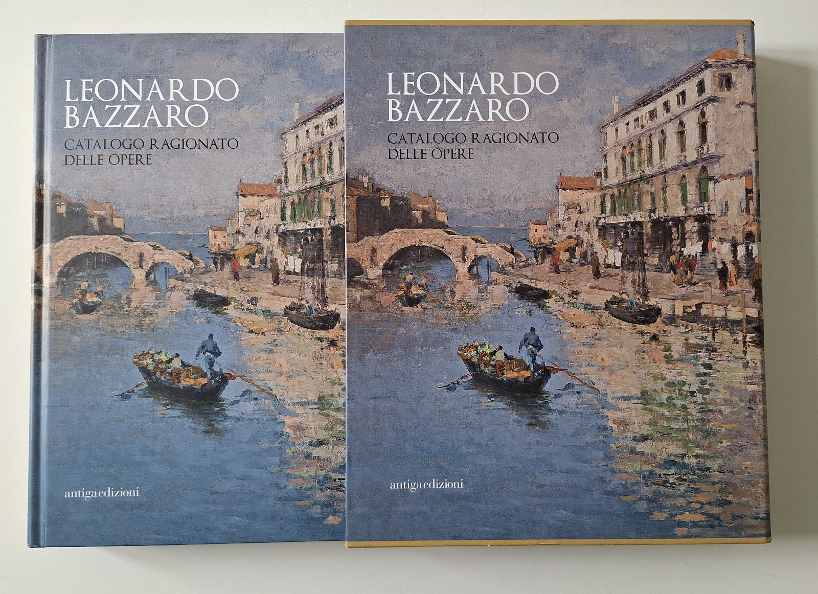 LEONARDO BAZZARO CATALOGO RAGIONATO DELLE OPERE ANTIGA EDIZIONI