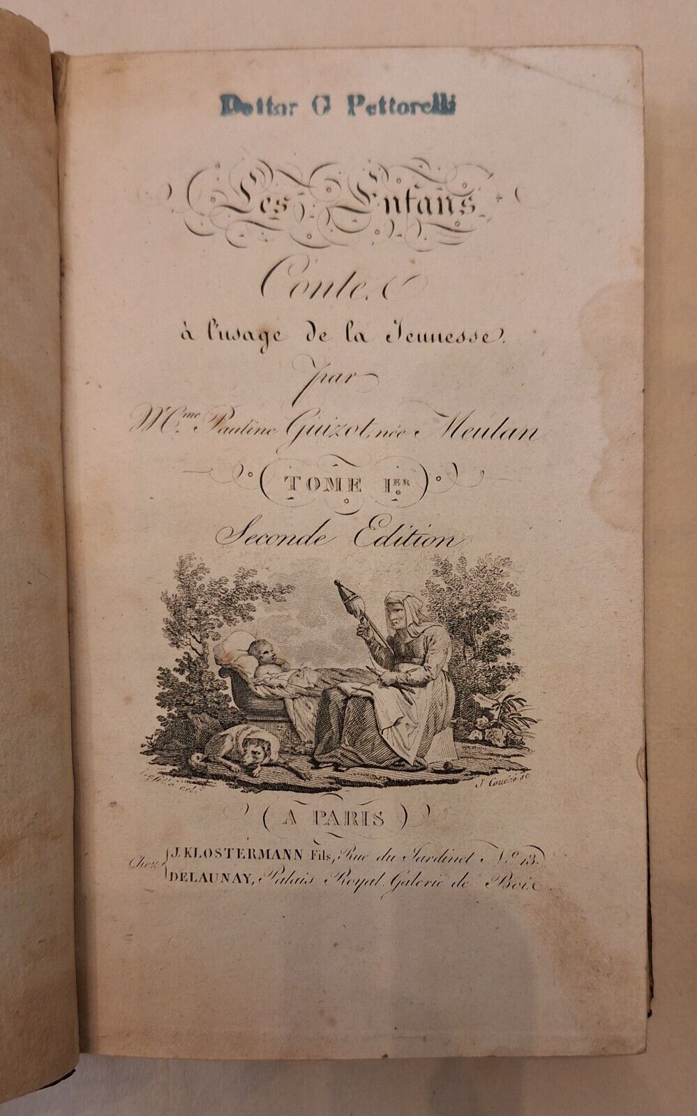 LES ENFANS CONTES A L'USAGE DE LA JEUNESSE PAR PAULINE …