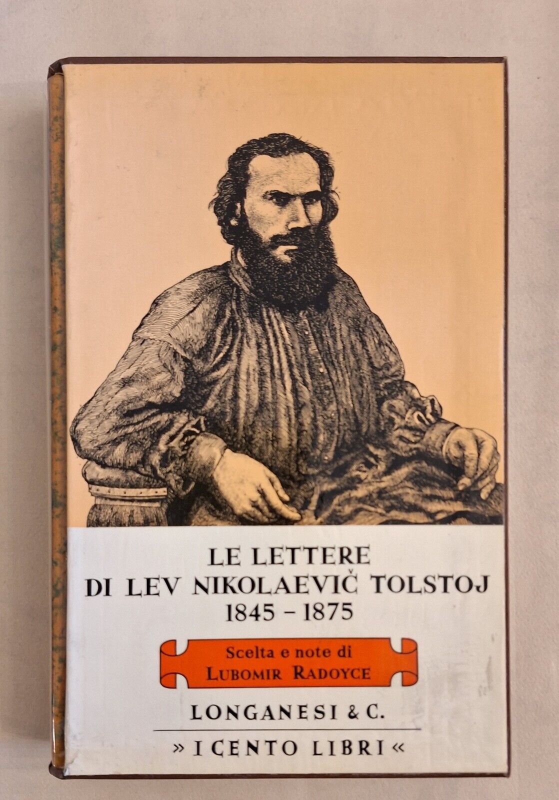 LETTERE DI LEV NIKOLAEVIC TOLSTOJ 1845-1875 LONGANESI I CENTO LIBRI …
