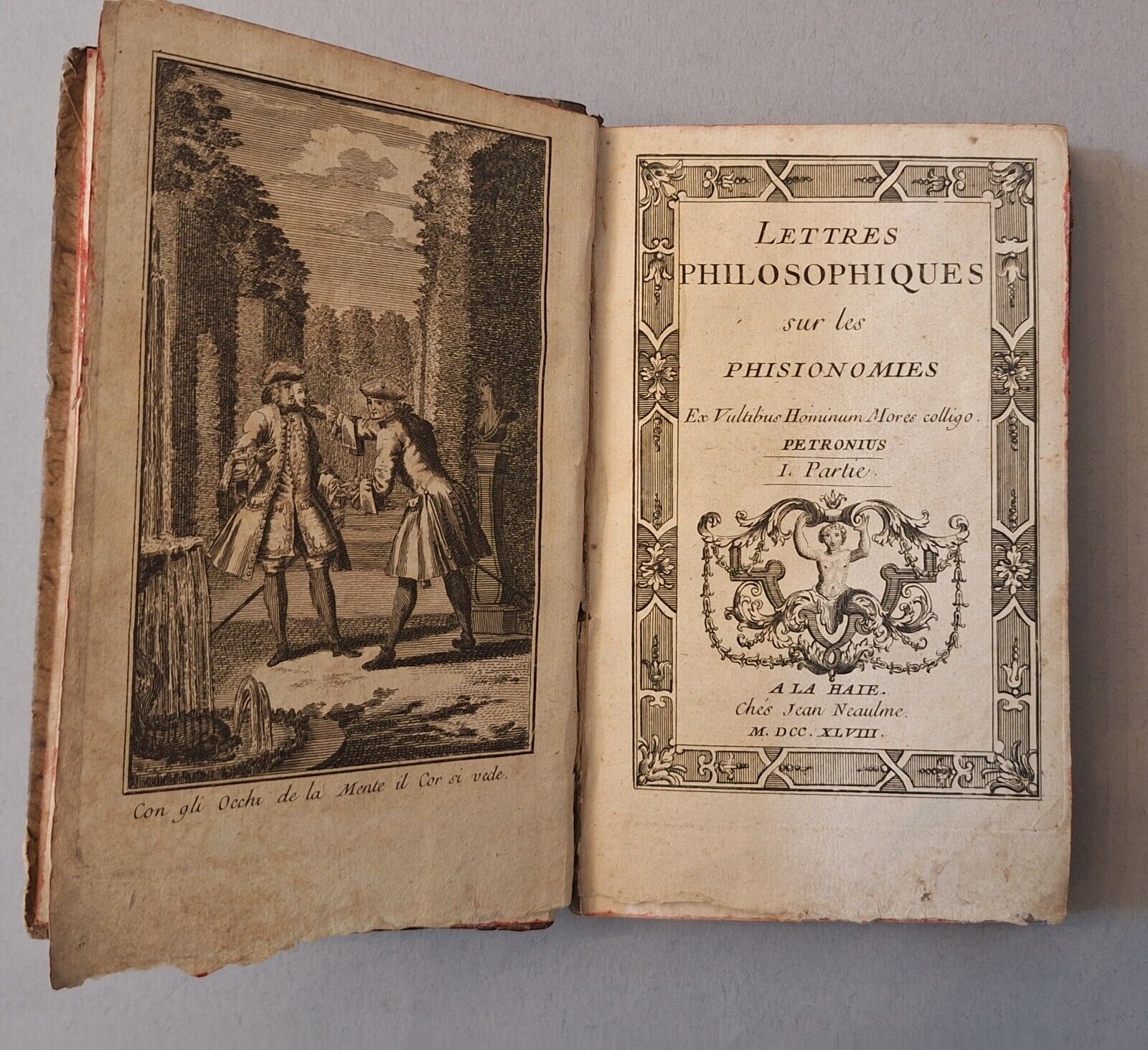 LETTRES PHILOSOPHIQUES SUR LES PHISIONIMIES