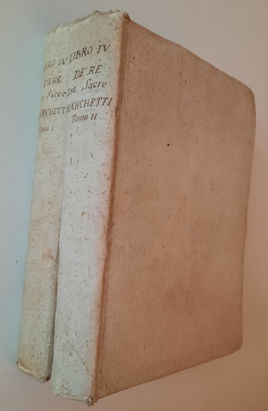 LIBRO IV DE' RE ESPOSTO IN SAGRE LEZIONI G. MARCHETTI …