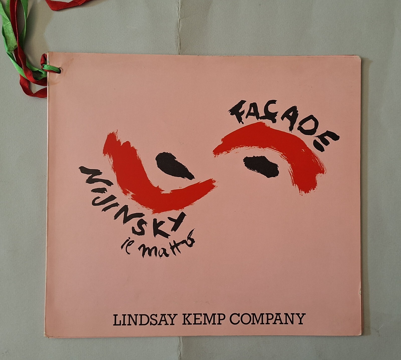 LINSDAY KEMP COMPANY FACADE NIJINSKY IL MATTO 1983
