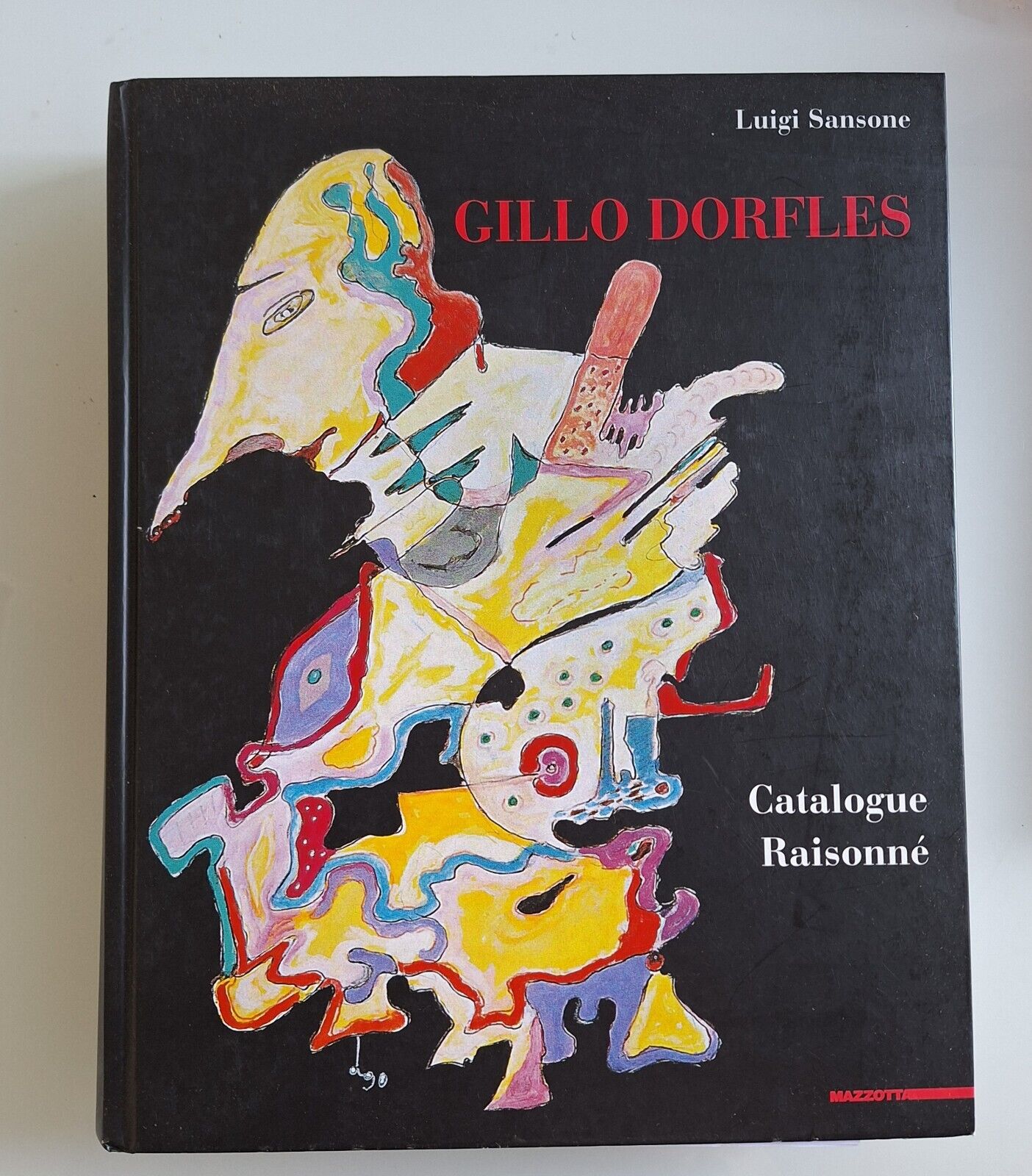 LUIGI SANSONE GILLO DORFLES CATALOGUE RAISONNE MAZZOTTA 2010