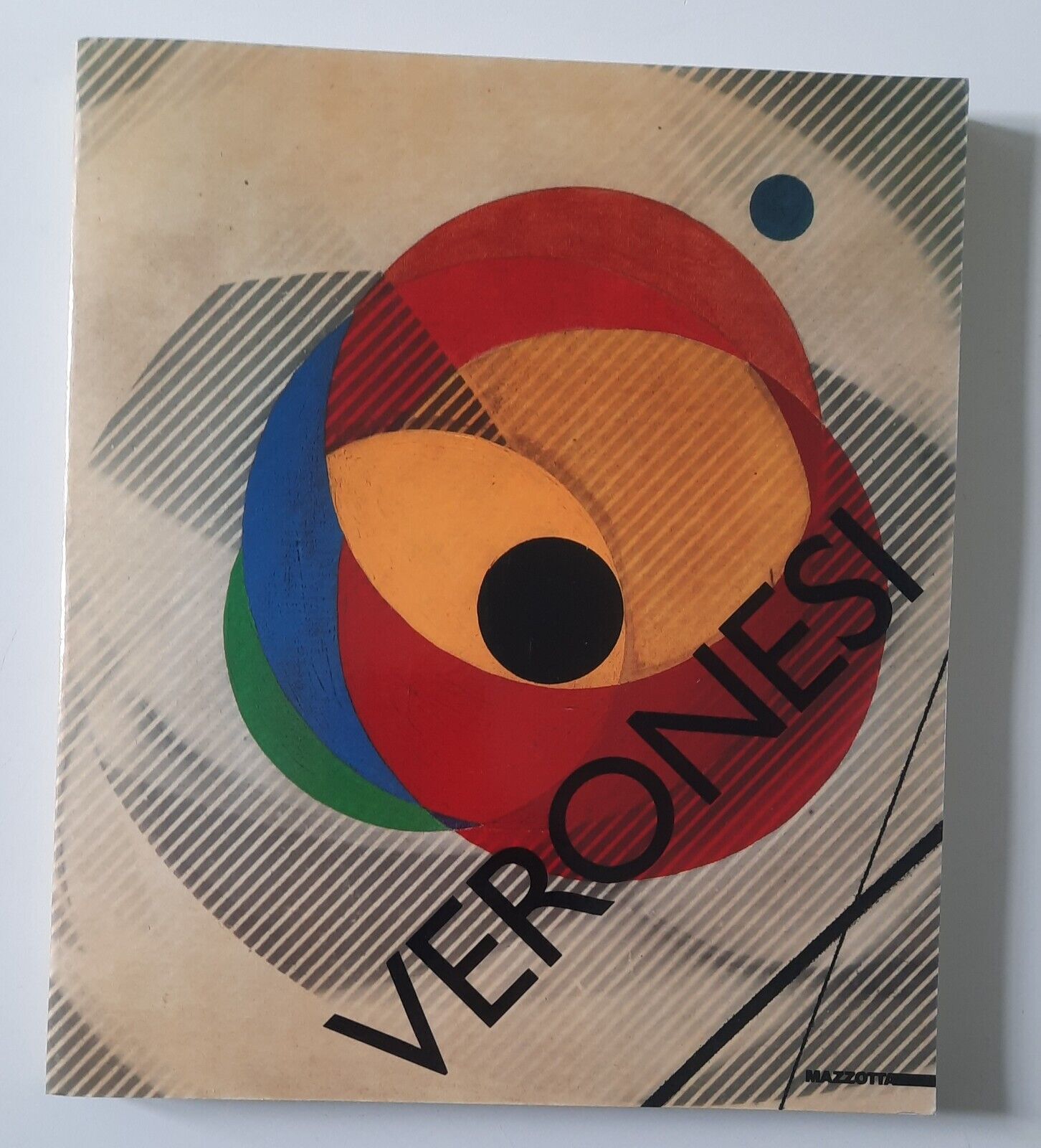 LUIGI VERONESI MOSTRA ANTOLOGICA MAZZOTTA 1989 AUTOGRAFATO