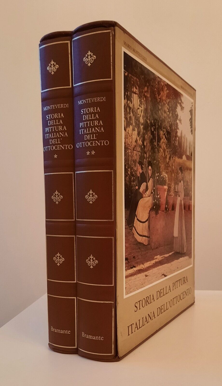 M. MONTEVERDI STORIA DELLA PITTURA ITALIANA DELL'OTTOCENTO BRAMANTE 1984