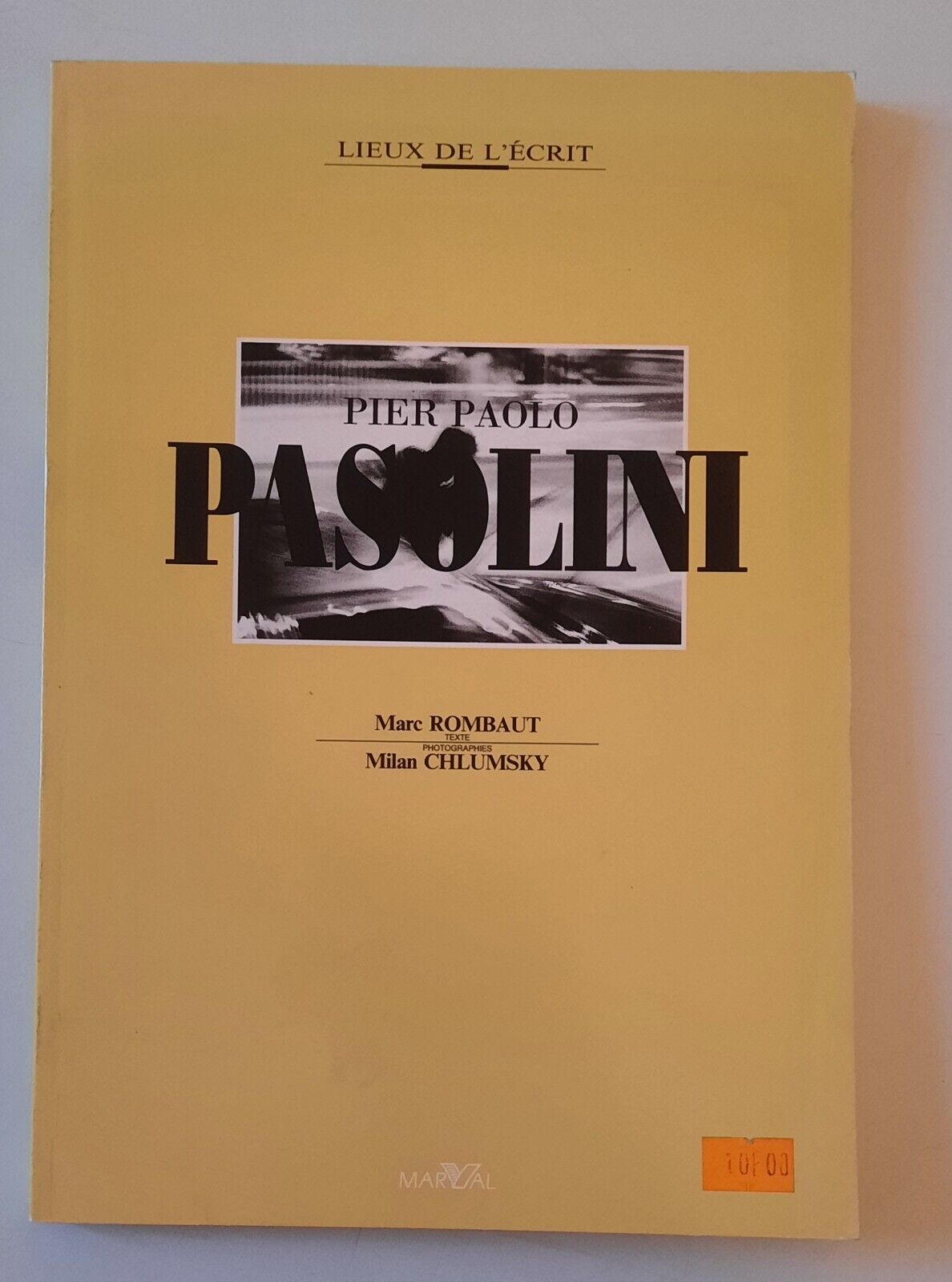 M. ROMBAUT M. CHLUMSKY PIER PAOLO PASOLINI MARVAL 1991