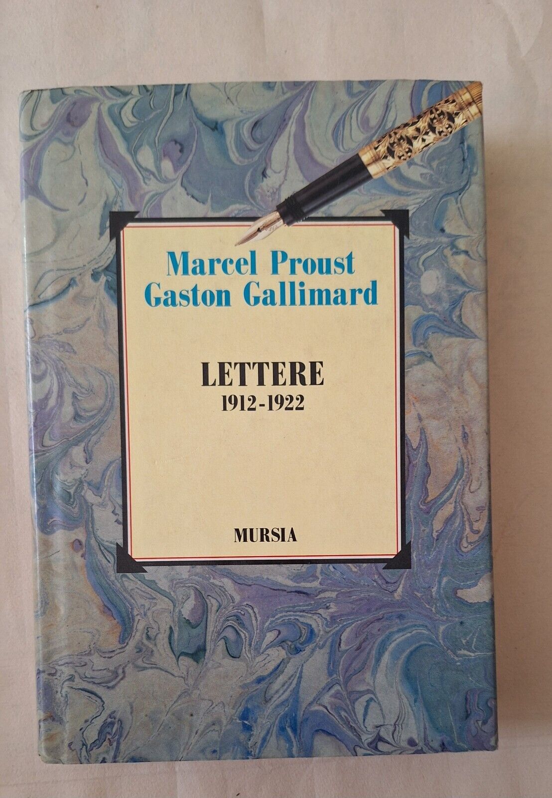 MARCEL PROUST GASTON GALLIMARD LETTERE 1912-1922 MURSIA ED. 1993