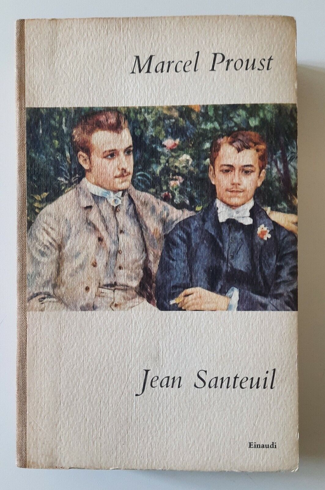 MARCEL PROUST JEAN SANTEUIL EINAUDI 1953