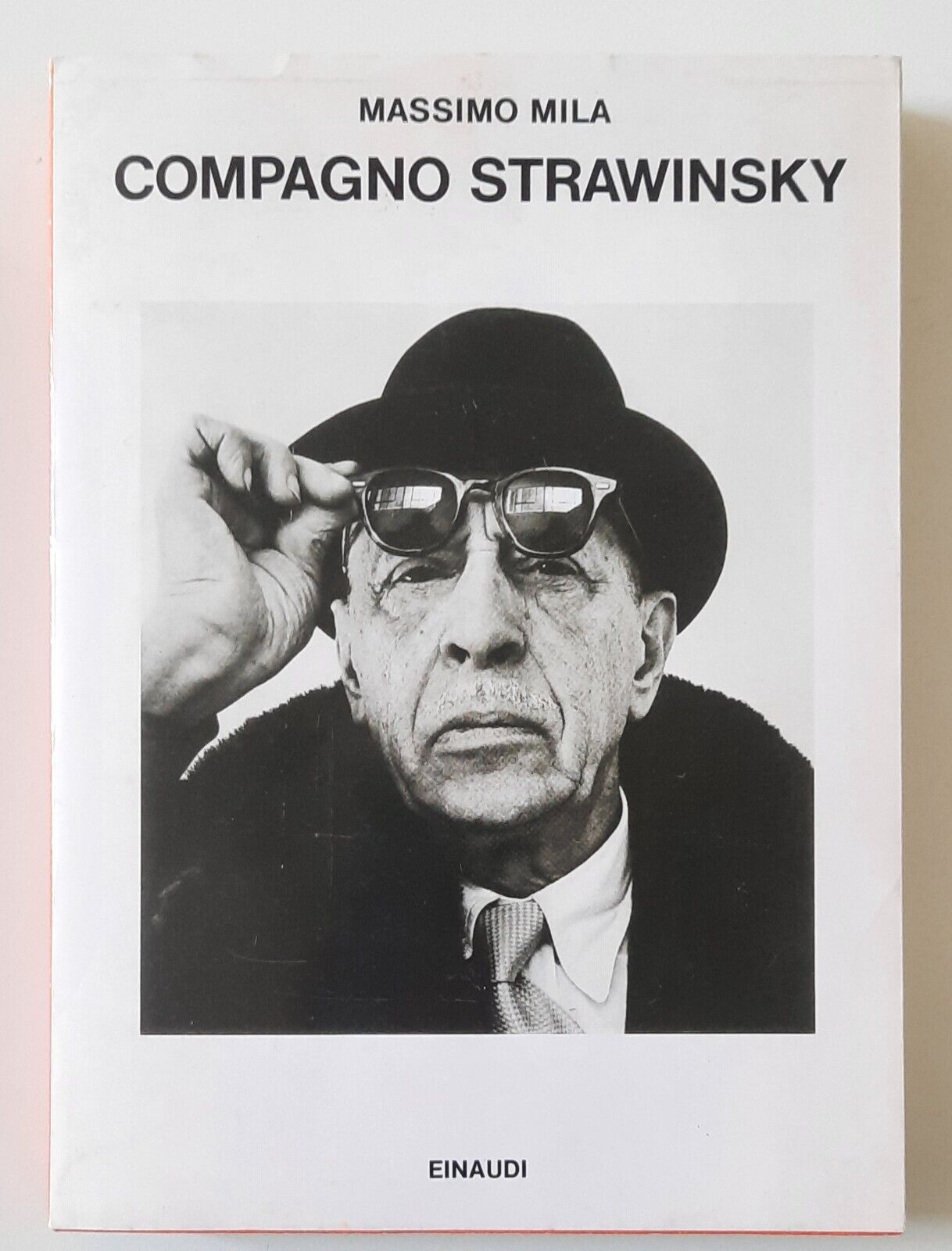 MASSIMO MILA COMPAGNO STRAVINSKY EINAUDI SAGGI 1983