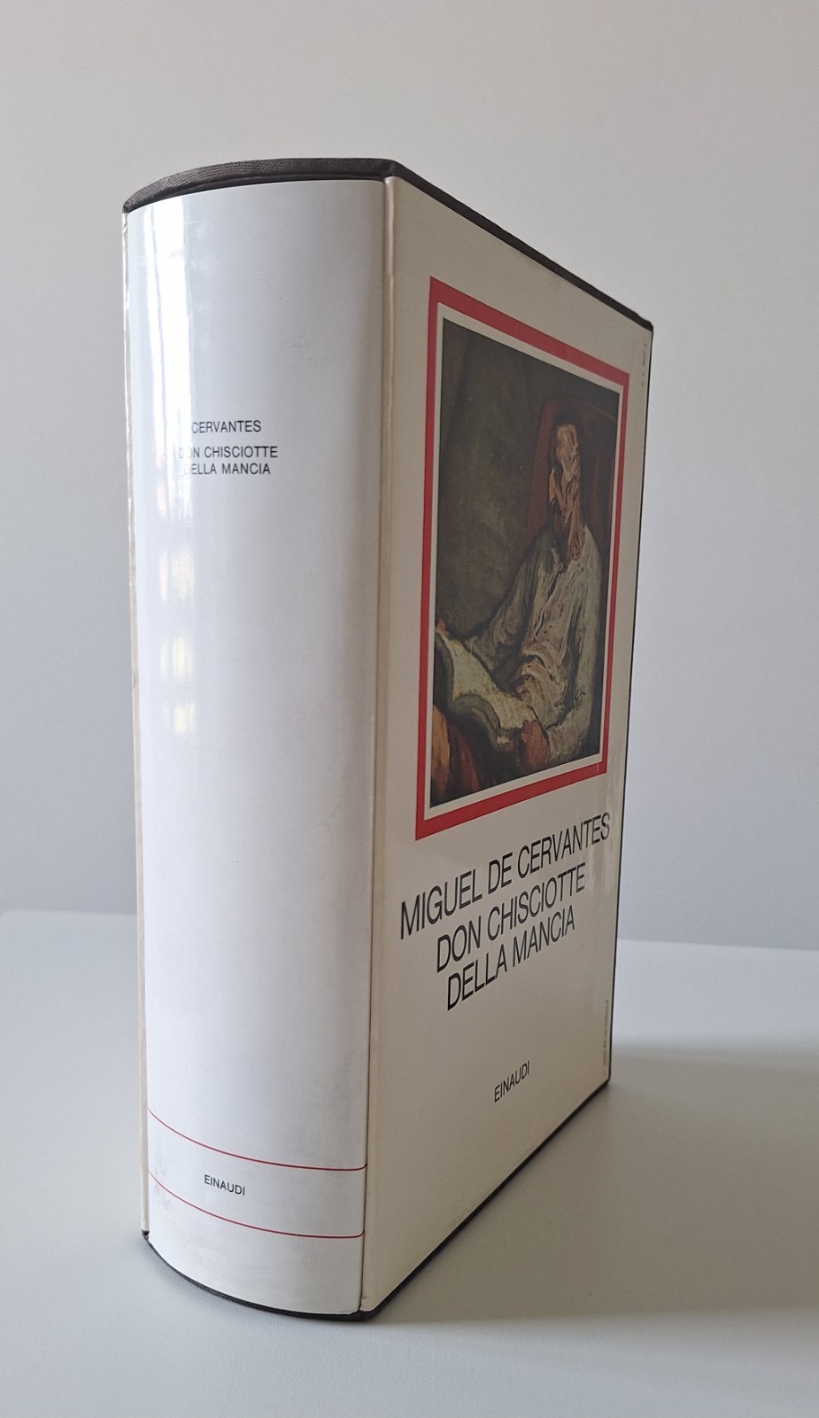MIGUE DE CERVANTES DON CHISCIOTTE DELLA MANCIA EINAUDI MILLENNI 1982