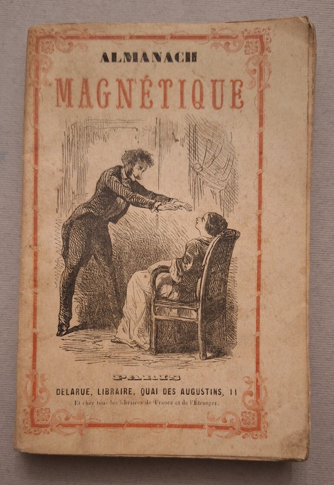 NOUVEL ALMANACH MAGNETIQUE PARIS DELARUE LIBRAIRE