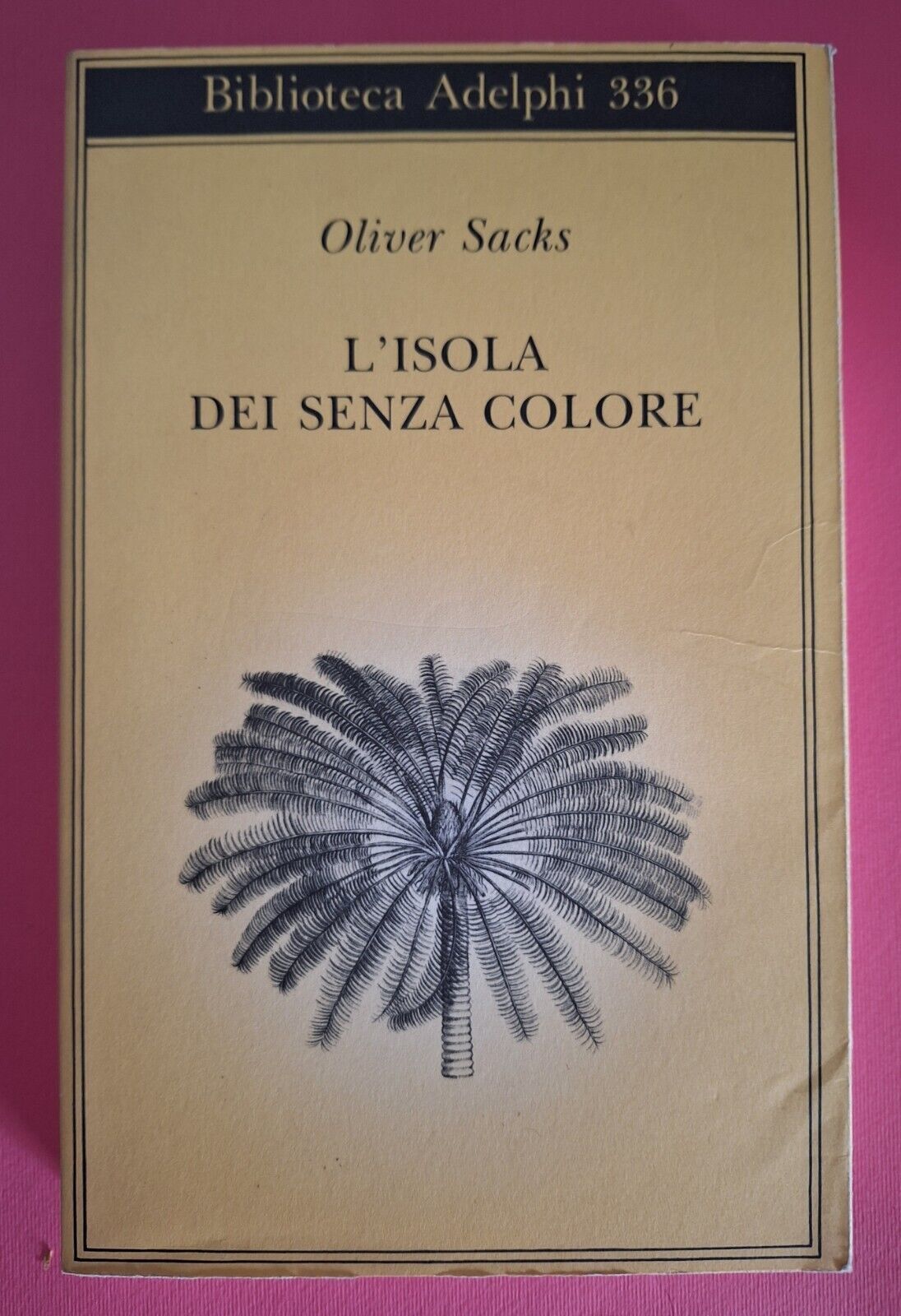 OLIVER SACKS L'ISOLA DEI SENZA COLORE ADELPHI BIBLIOTECA 1997