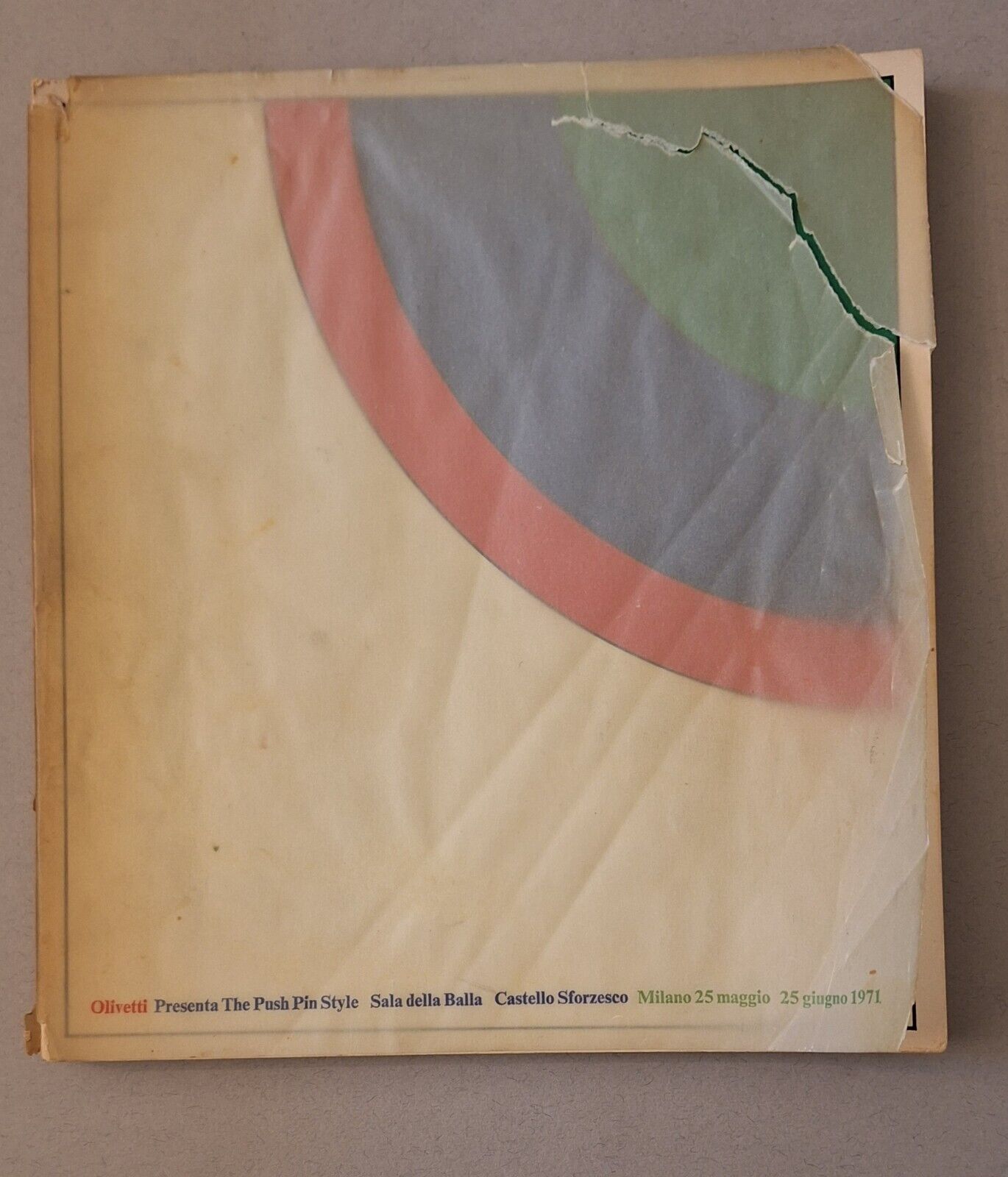 OLIVETTI PRESENTA THE PUSH PIN STYLE 1971