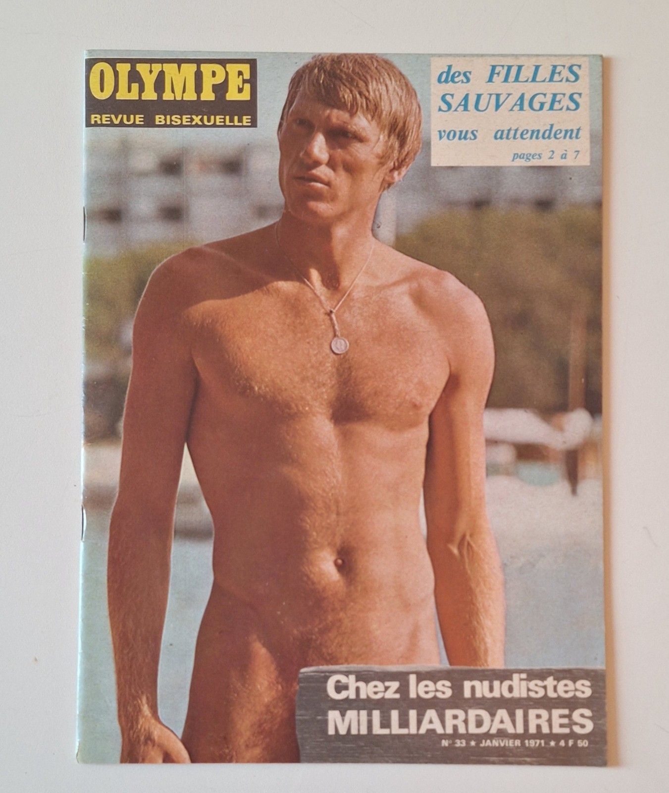 OLYMPE REVUE BISEXUELLE N. 33 JANVIER 1971