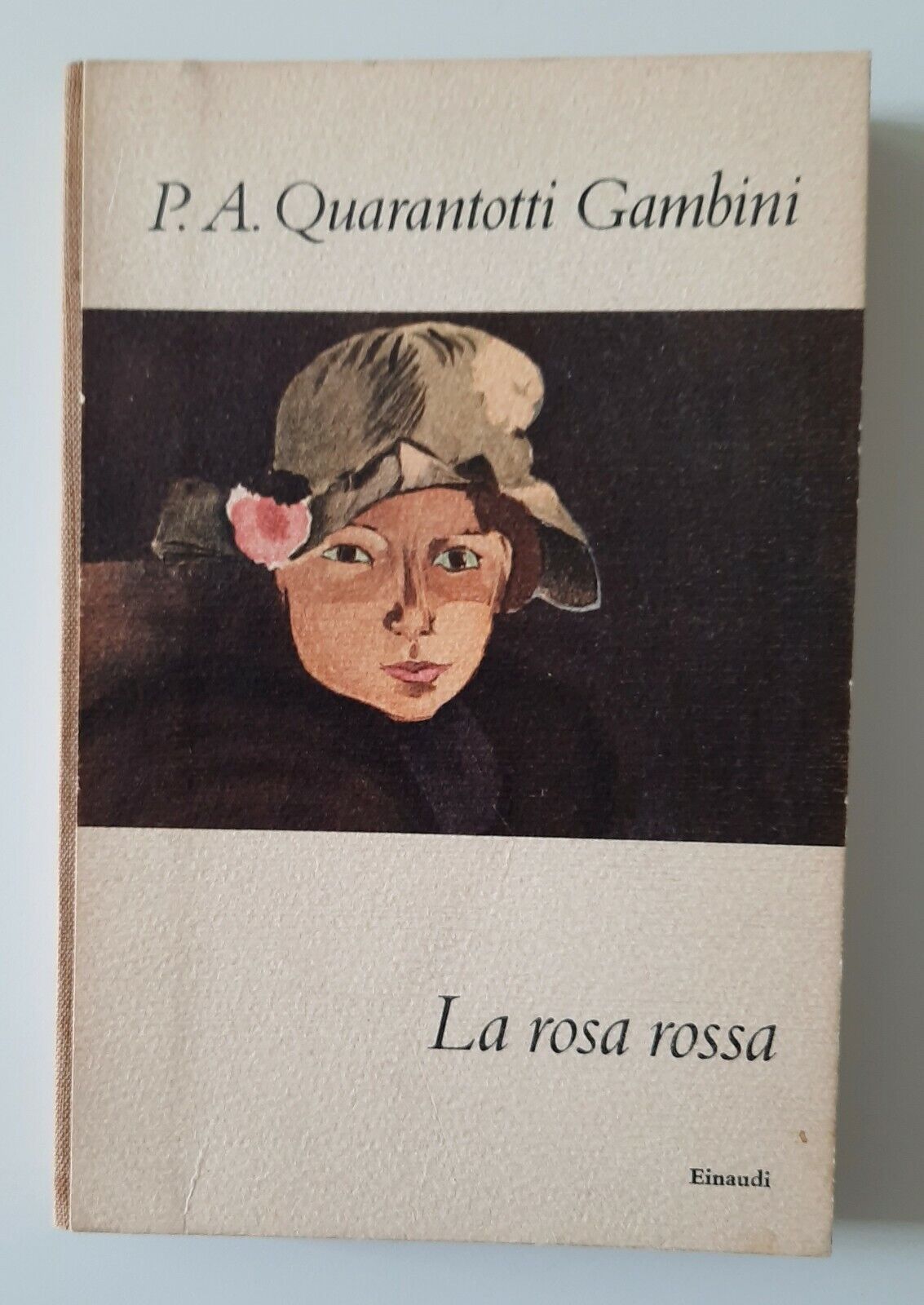 P.A. QUARANTOTTI GAMBINI LA ROSA ROSSA EINAUDI 1960 1° ED.