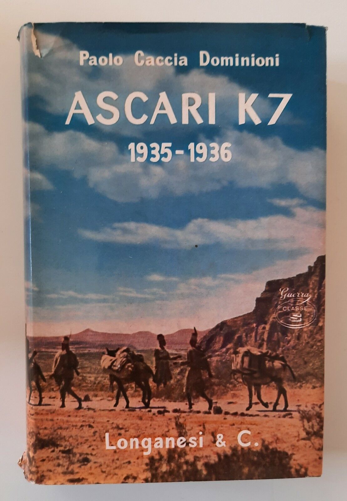 PAOLO CACCIA DOMINIONI ASCARI K7 1935-1936 LONGANESI 1966