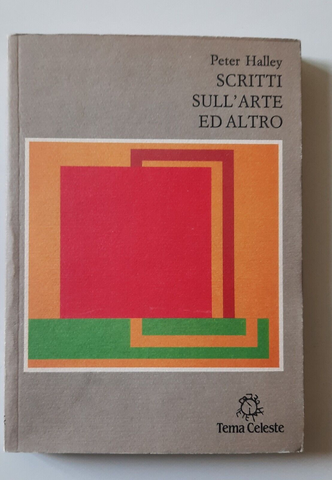 PETER HALLEY SCRITTI SULL'ARTE ED ALTRO TEMA CELESTE 1990
