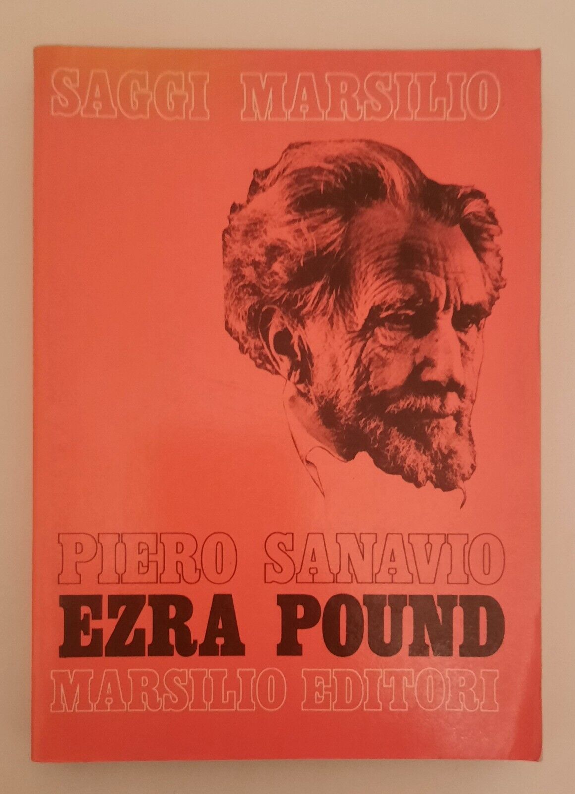 PIERO SANAVIO EZRA POUND MARSILIO ED. 1977