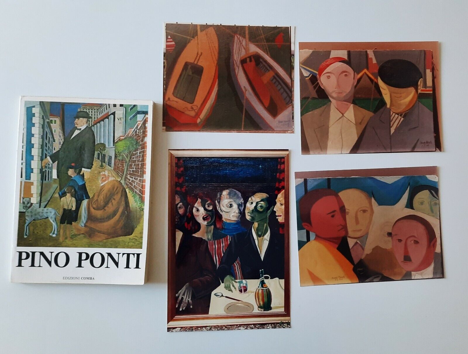 PINO PONTI CINQUANT'ANNI DI PITTURA ITALIANA ED. COMBA 1976 + …