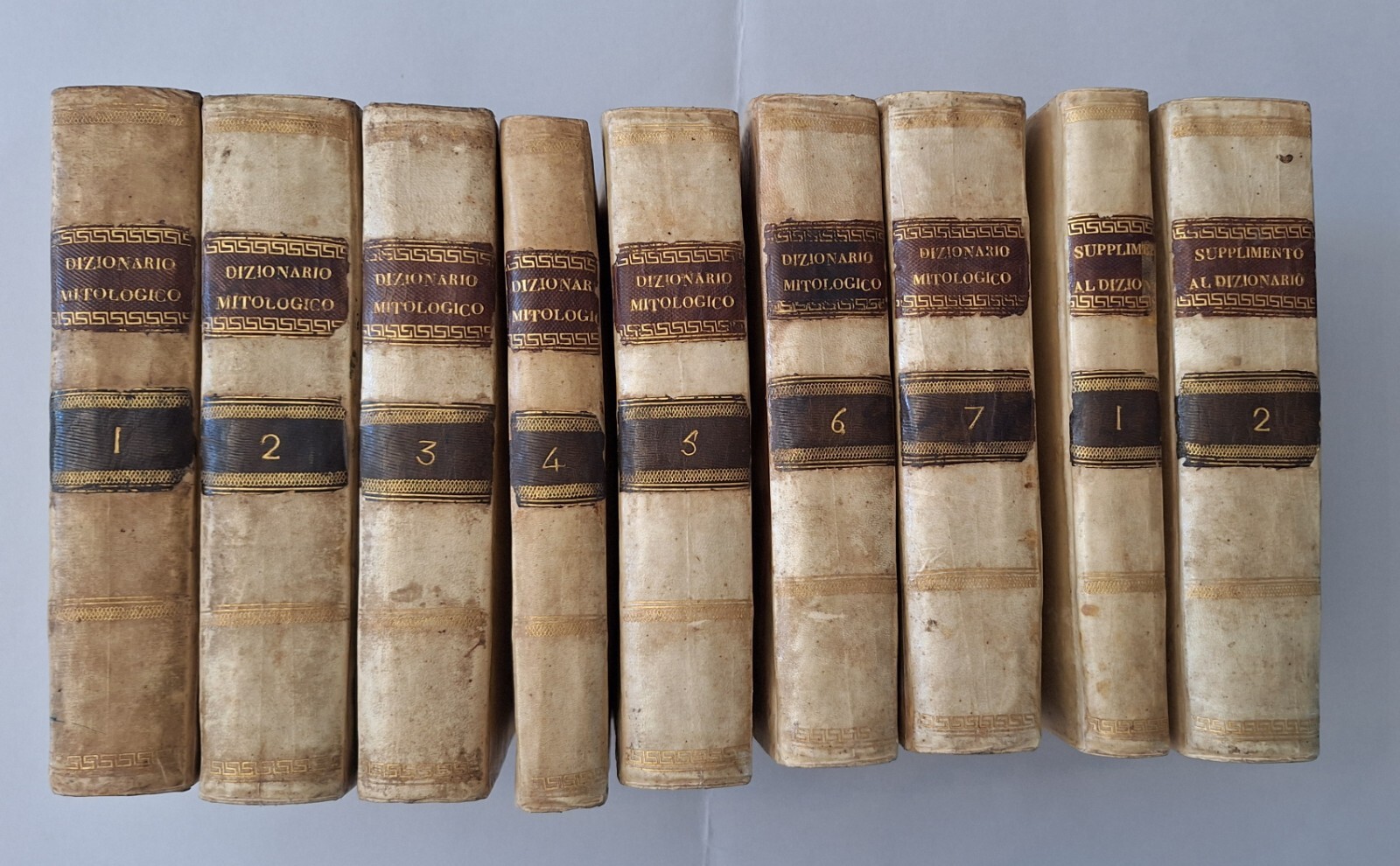 POZZOLI ROMANI PERACCHI DIZIONARIO STORICO MITOLOGICO STAMP. VIGNOZZI 1824 9 …