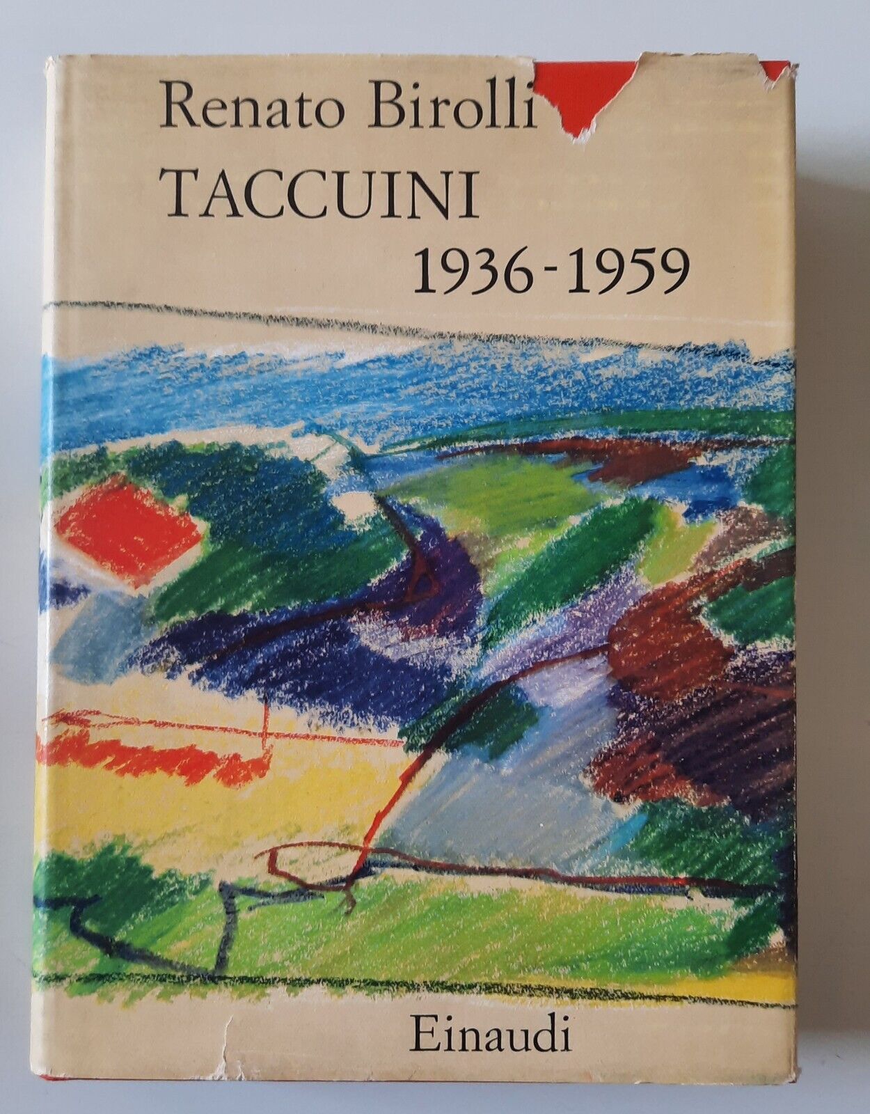 RENATO BIROLLI TACCUINI 1936-1959 EINAUDI 1960