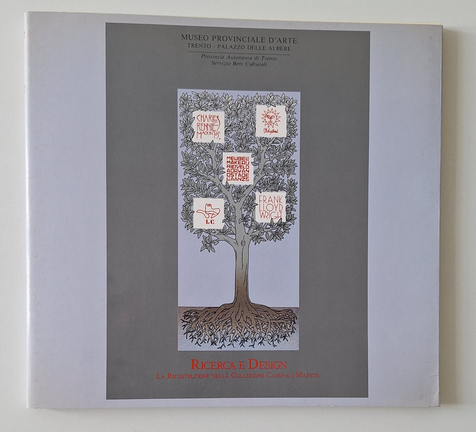 RICERCA E DESIGN COLLEZIONE CASSINAI MAESTRI TRENTO 1986