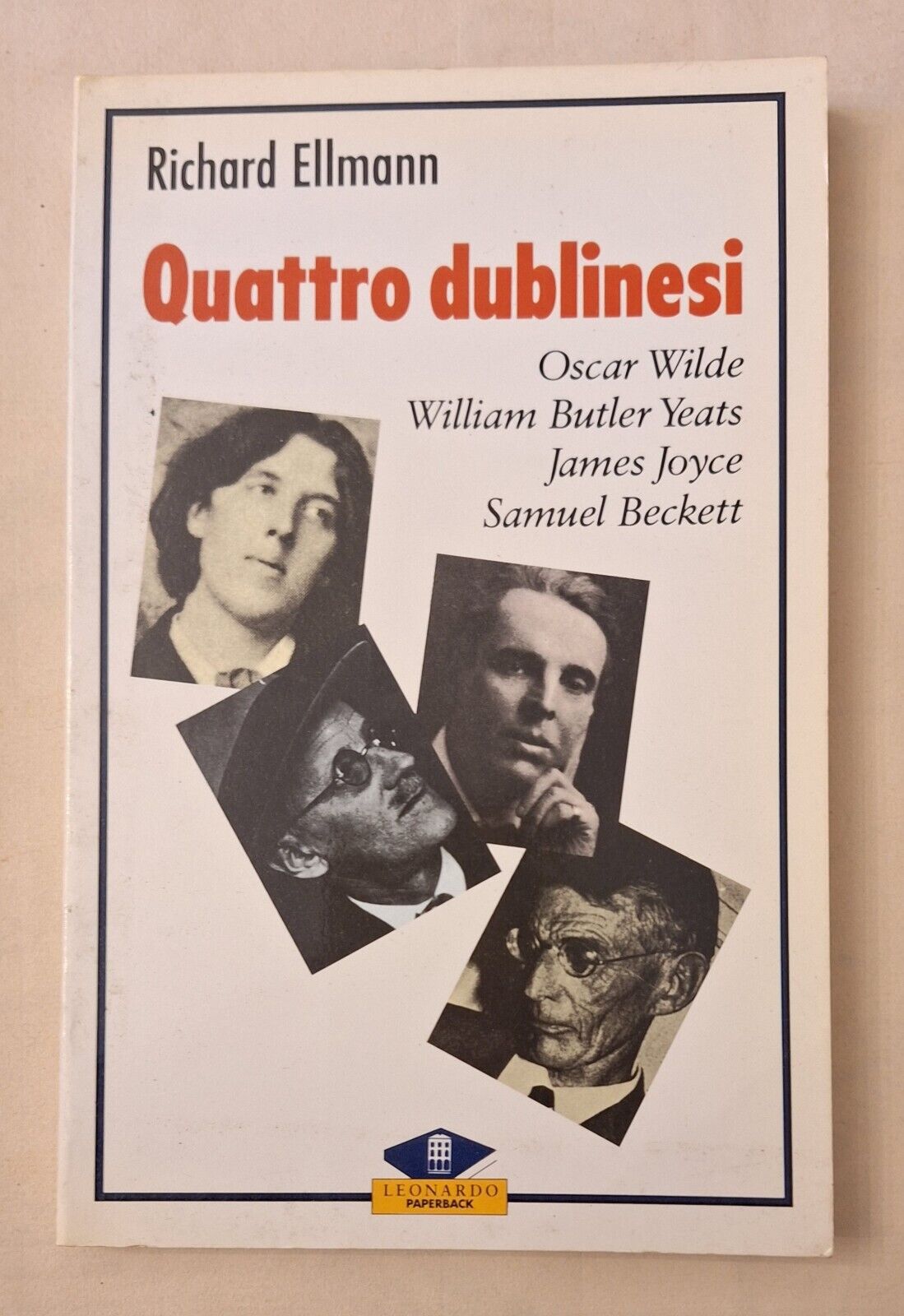 RICHARD ELLMANN QUATTRO DUBLINESI LEONARDO 1991