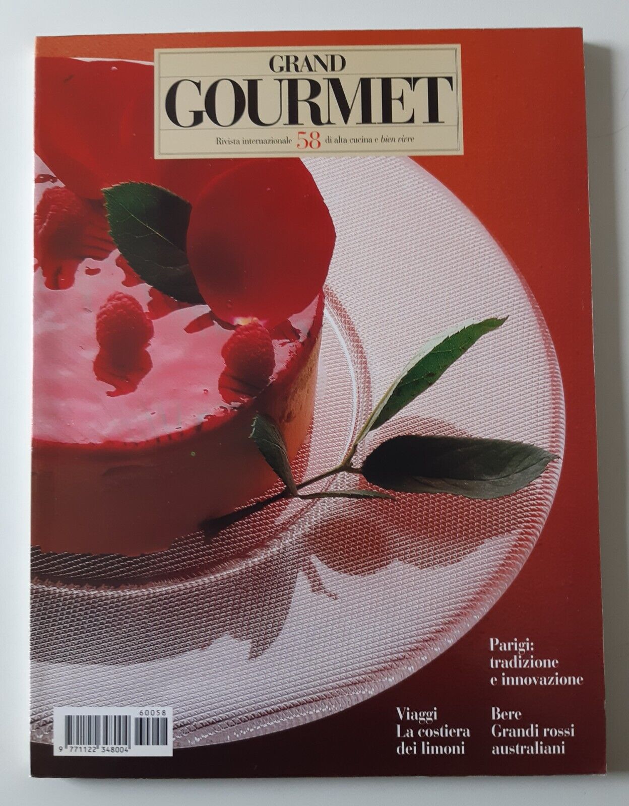 RIVISTA INTERNAZIONALE GRAND GOURMET SCOMPLETA 1986-1996