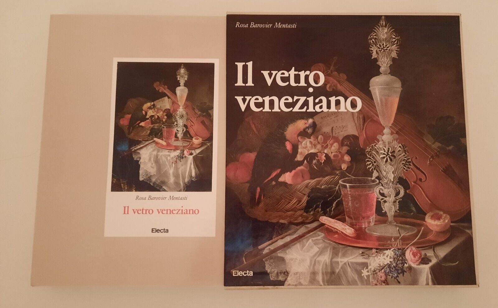 ROSA BAROVIER MENTASTI IL VETRO VENEZIANO ELECTA 1982