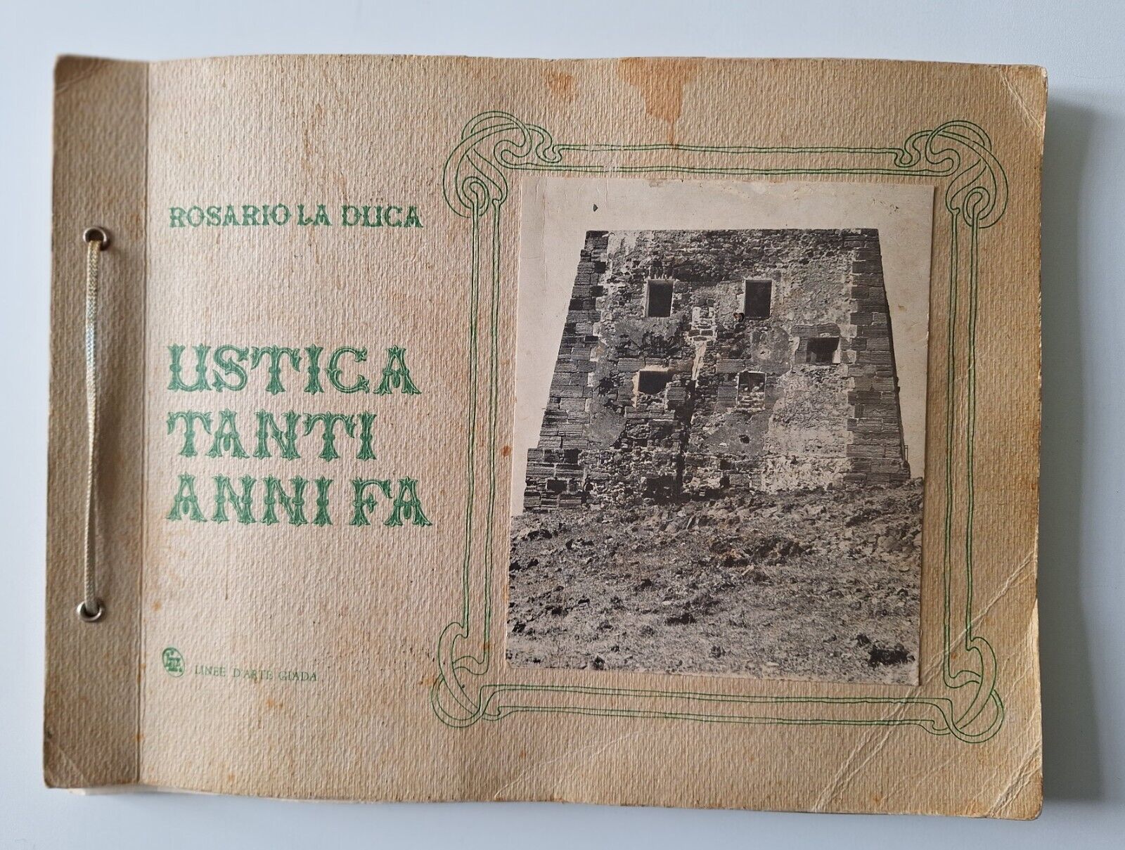 ROSARIO LA DUCA USTICA TANTI ANNI FA LINEE D'ARTE GIADA …