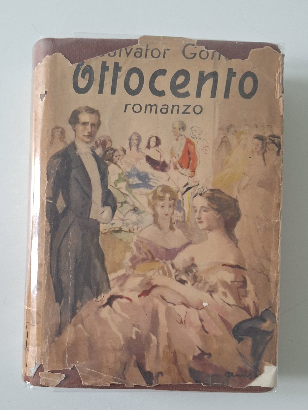 SALVATOR GOTTA OTTOCENTO BALDINI & CASTOLDI 1941 AUTOGRAFATO