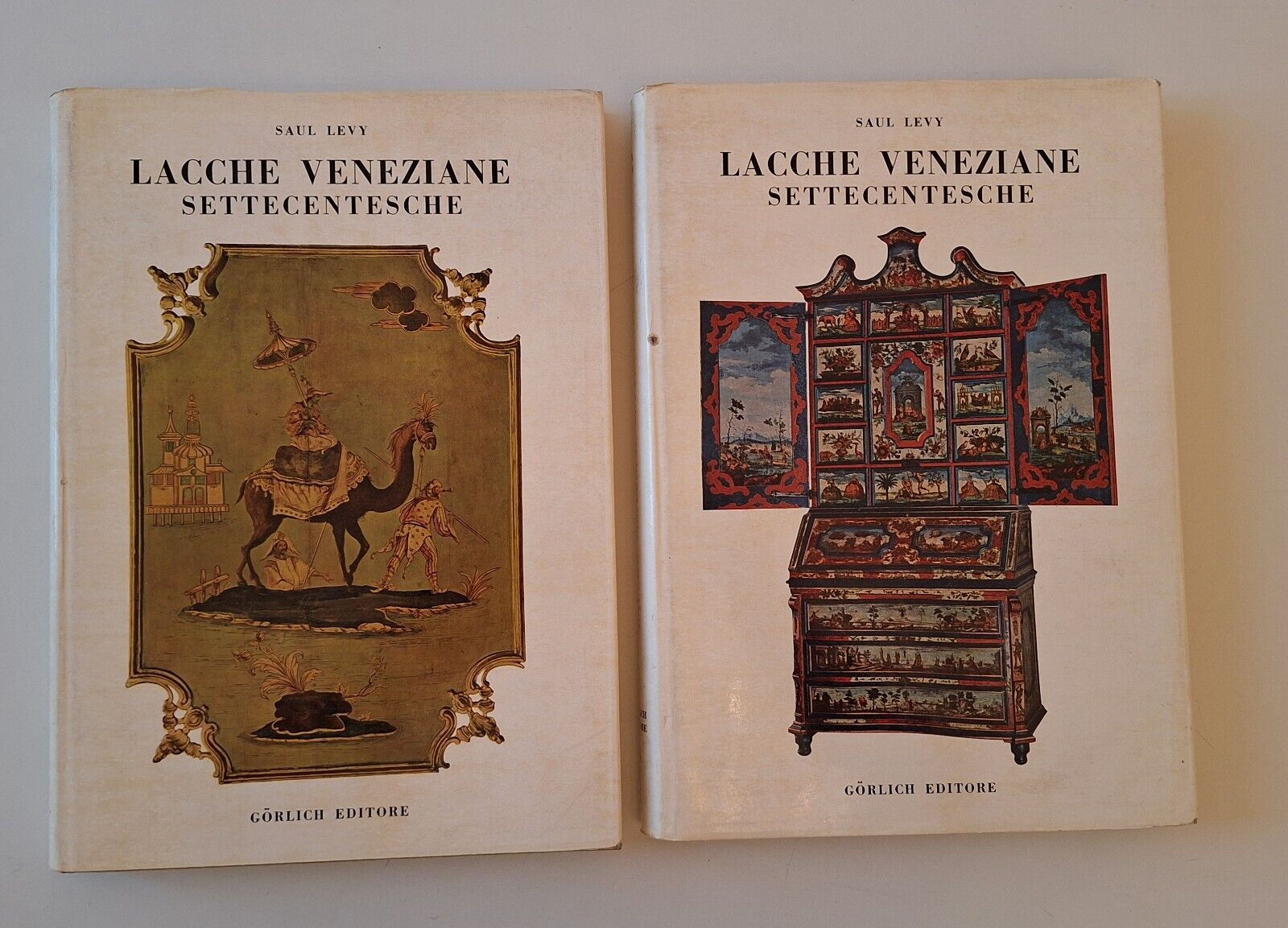 SAUL LEVY LACCHE VENEZIANE SETTECENTESCHE GORLICH 1967