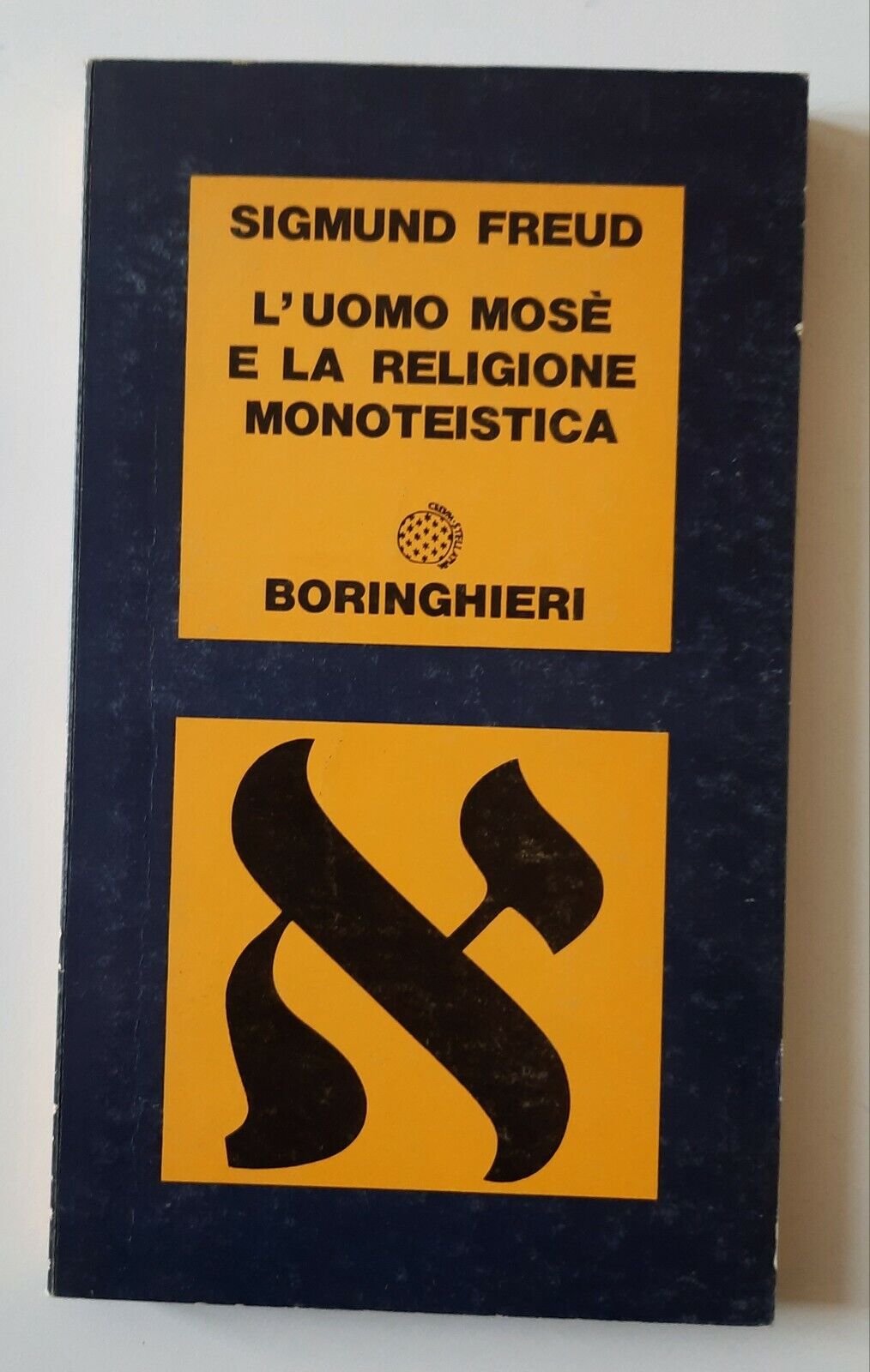 SIGMUND FREUD L'UOMO MOSE' E LA RELIGIONE MONOTEISTICA BORINGHIERI 1977