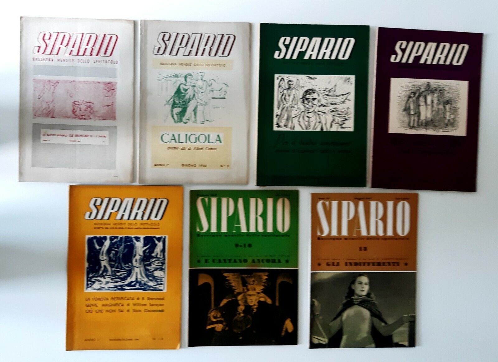 SIPARIO RASSEGNA MENSILE DELLO SPETTACOLO N. 1 - 2-4/5 - …