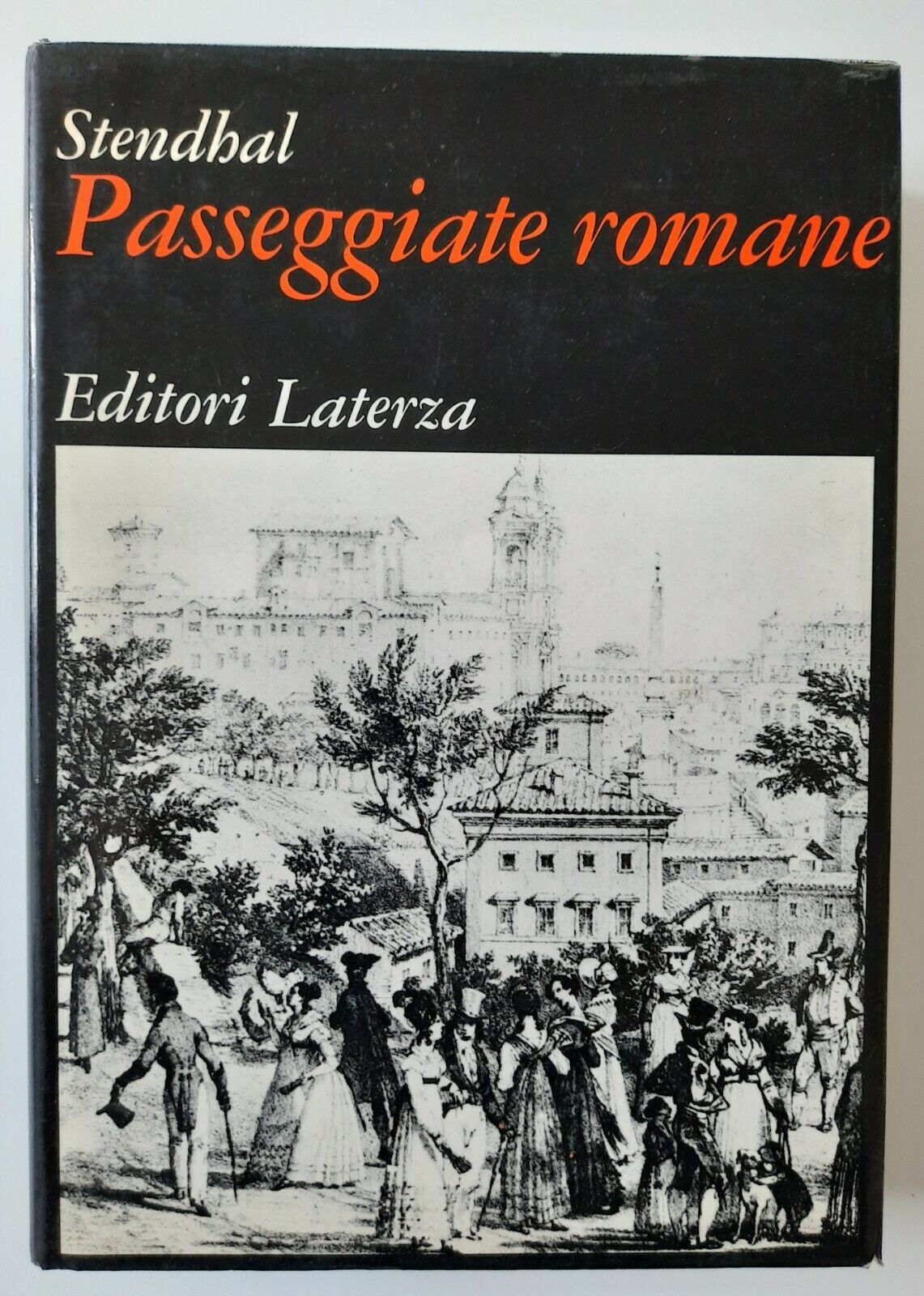 STENDHAL PASSEGGIATE ROMANE ED. LATERZA 1973