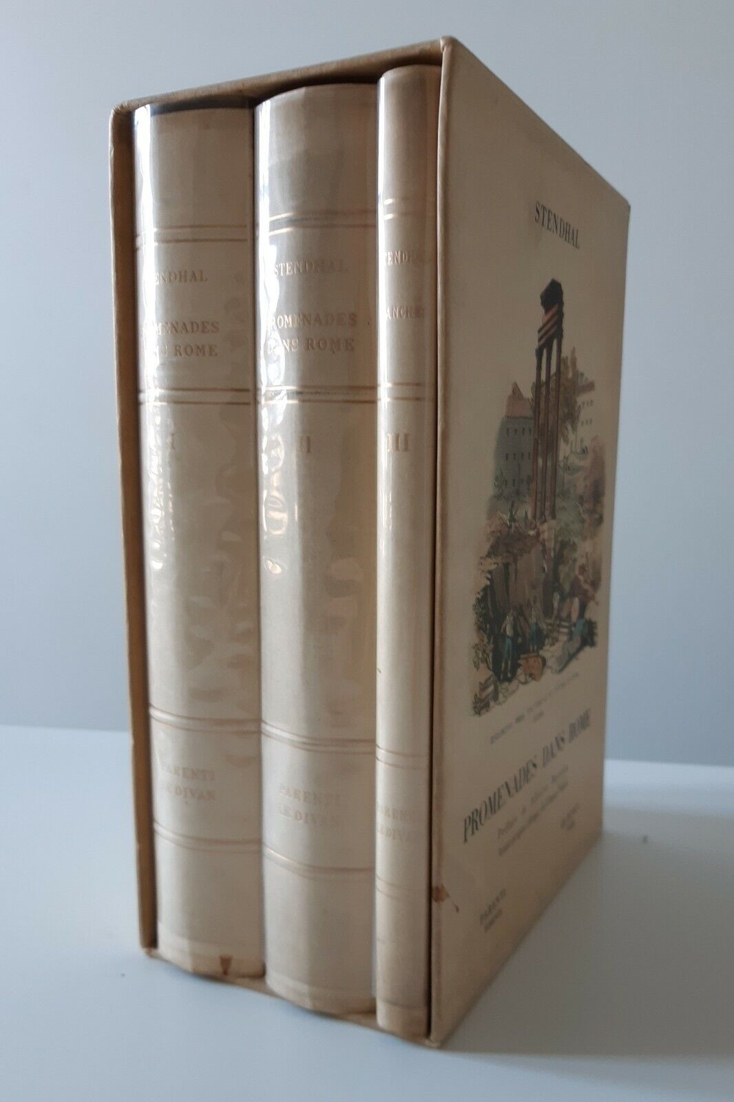 STENDHAL PROMENADES DANS ROME PARENTI ED. LE DIVAN 1958 3 …