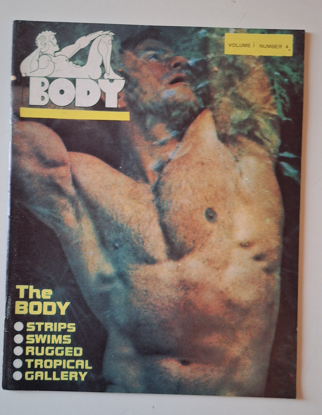 THE BODY VOLUME 1 NUMBER 4 DESANTIS NEW YORK ANNI'70