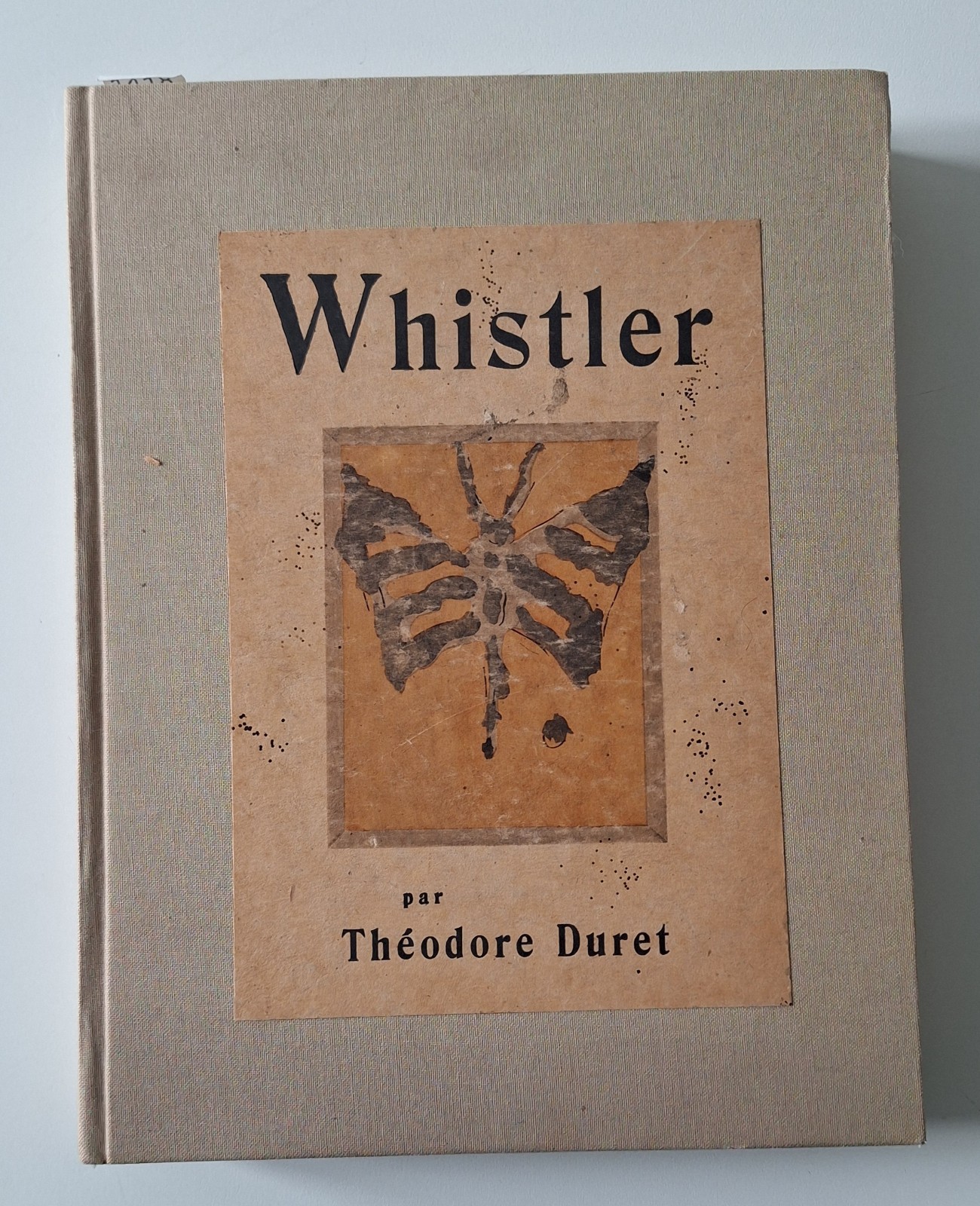 THEODORE DURET HISTOIRE DE J. M N. WHISTLER PARIS FLOURY …