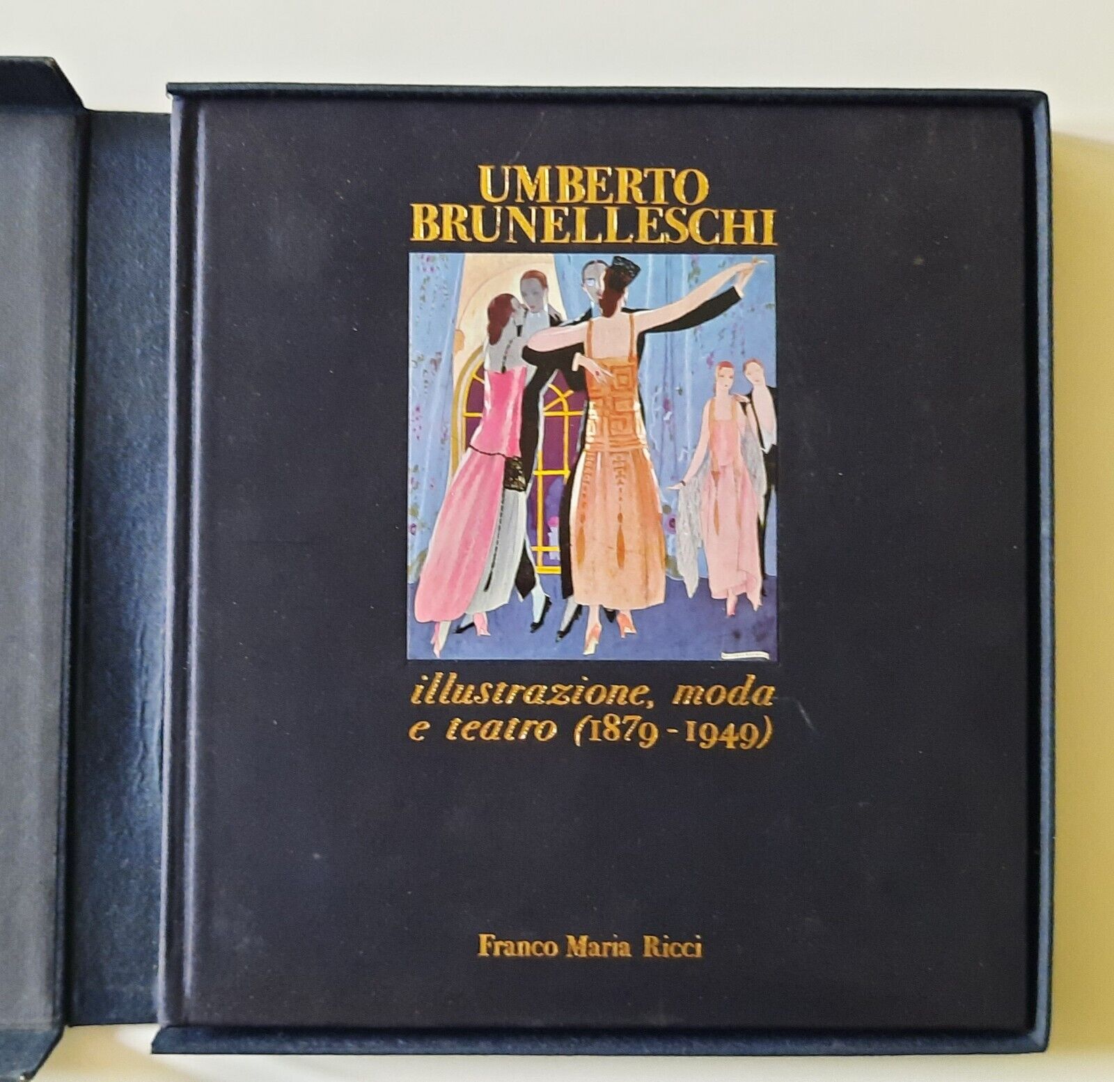 UMBERTO BRUNELLESCHI ILLUSTRAZIONE MODA E TEATRO FRANCO MARIA RICCI 1979