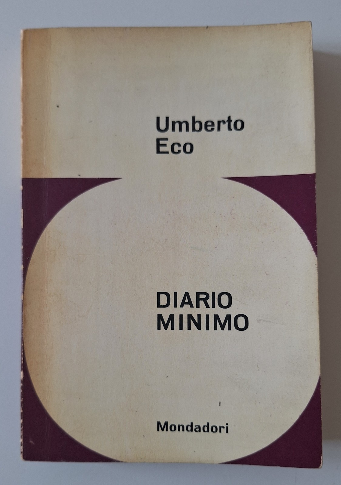 UMBERTO ECO DIARIO MINIMO MONDADORI 1963 1° ED.