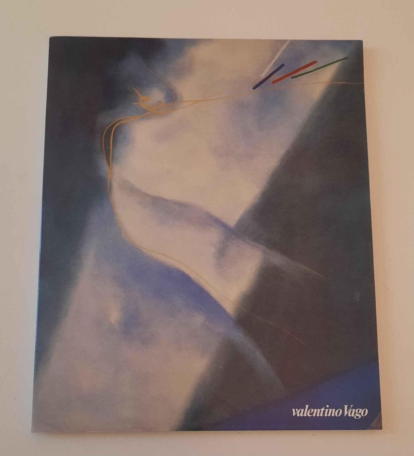 VALENTINO VAGO ANGELI OPERE 1991-1992 GALLERIA SAN FEDELE AUTOGRAFATO