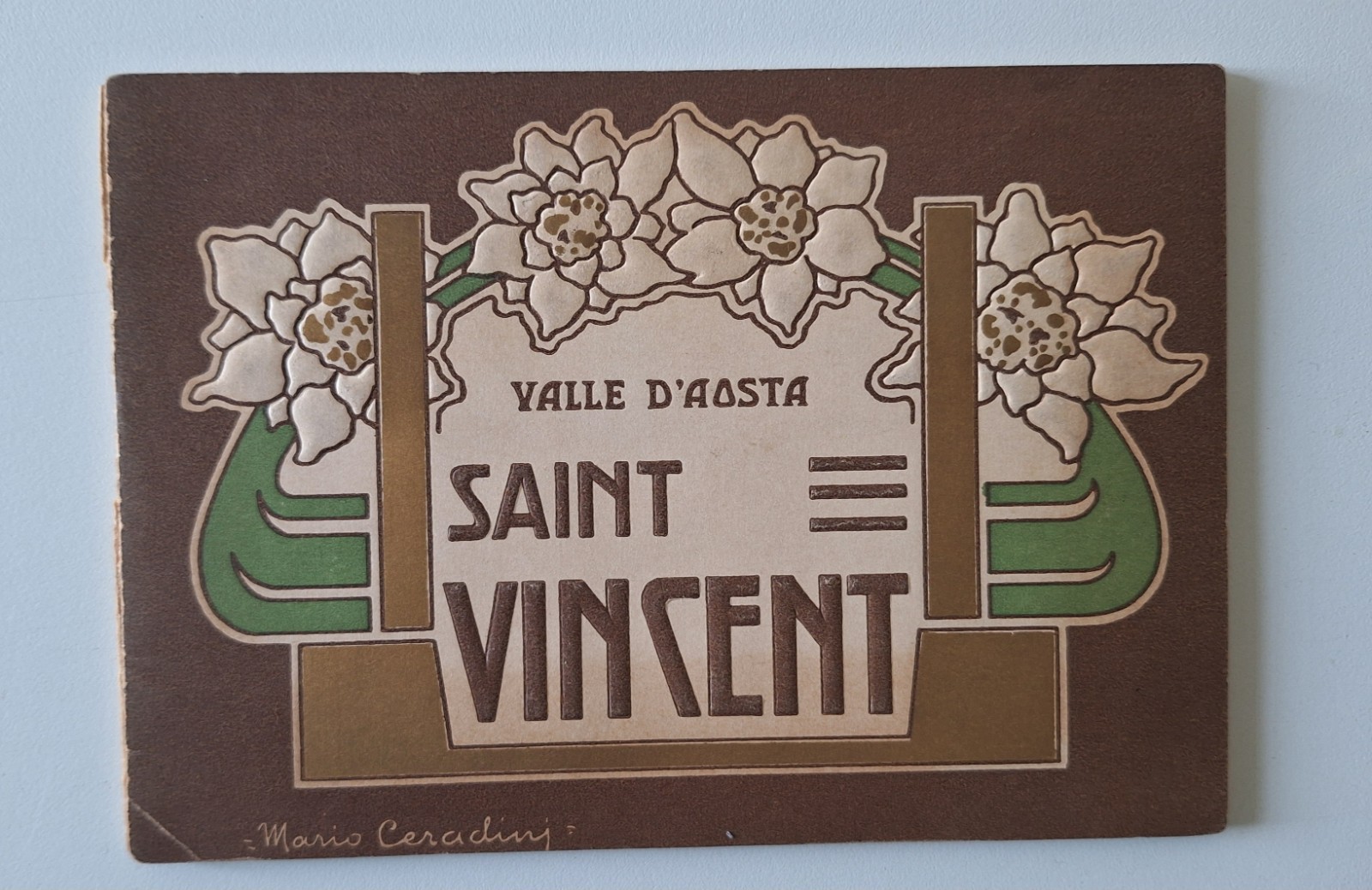 VALLE D'AOSTA SAINT VINCENT GUIDE ILLUSTRATE REYNAUDI TIP. ROUX E …