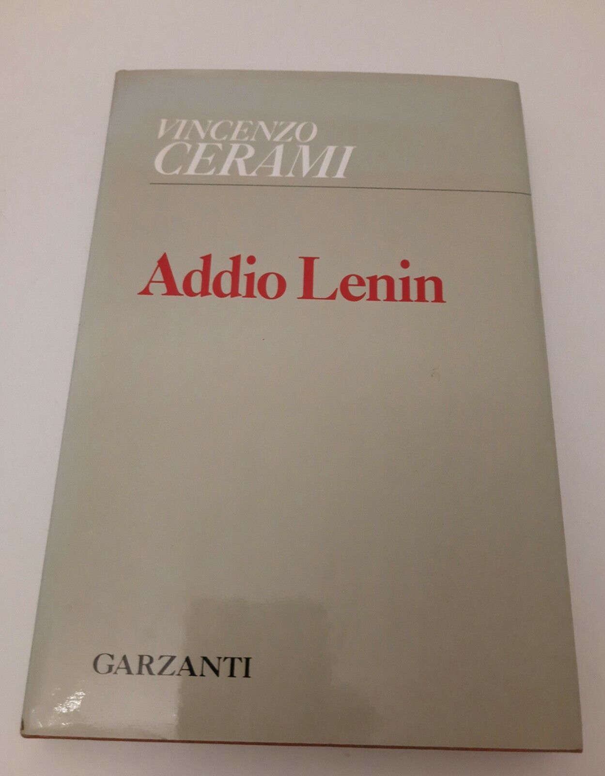 VINCENZO CERAMI ADDIO LENIN GARZANTI 1981 1° ED.