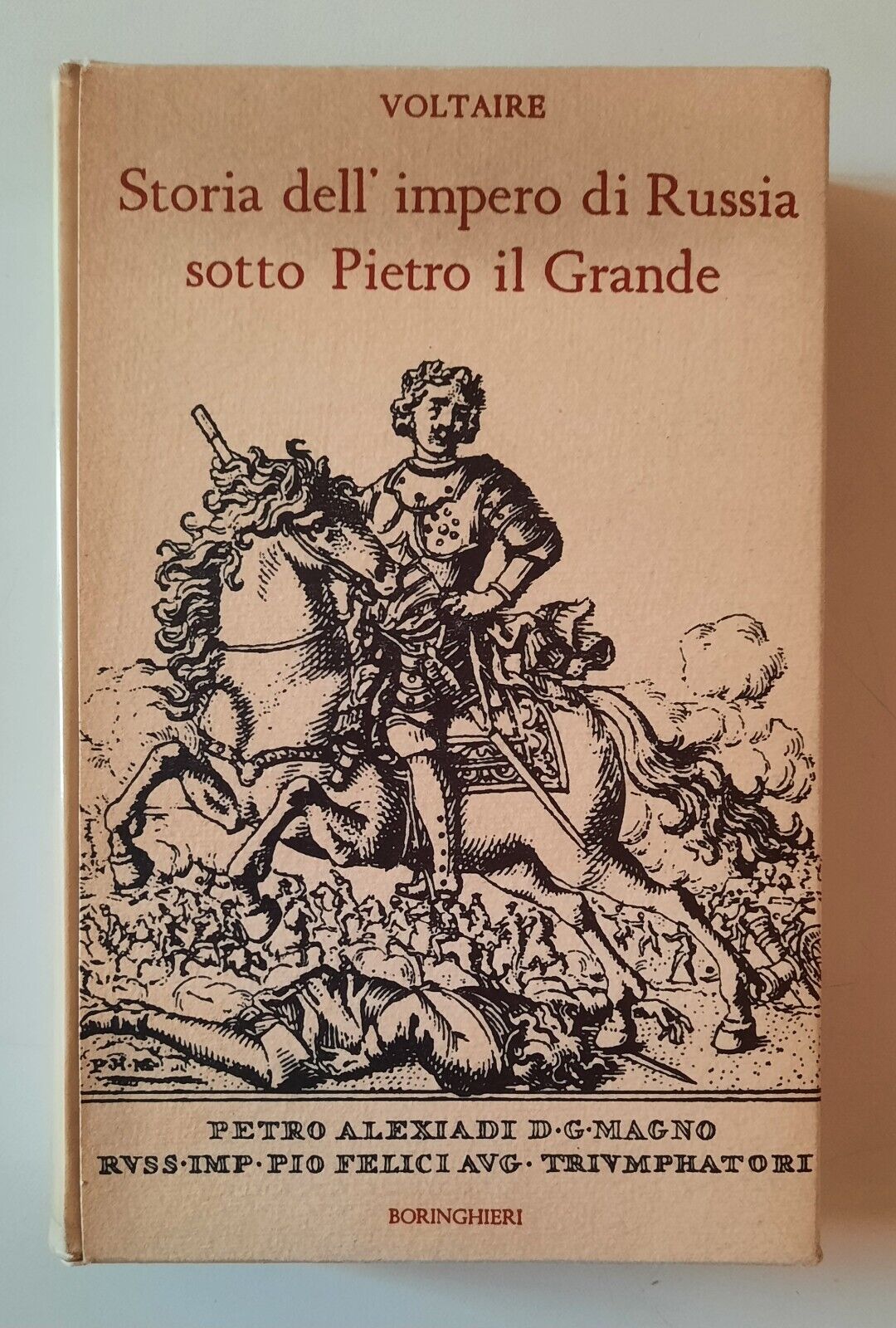 VOLTAIRE STORIA DELL'IMPERO DI RUSSIA SOTTO PIETRO IL GRANDE BORINGHIERI …